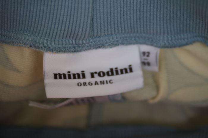 MINI RODINI KIDS BLUE RABBIT PRINT SWEATER & SWEATPANTS SET 2-3 YEARS - Image 3