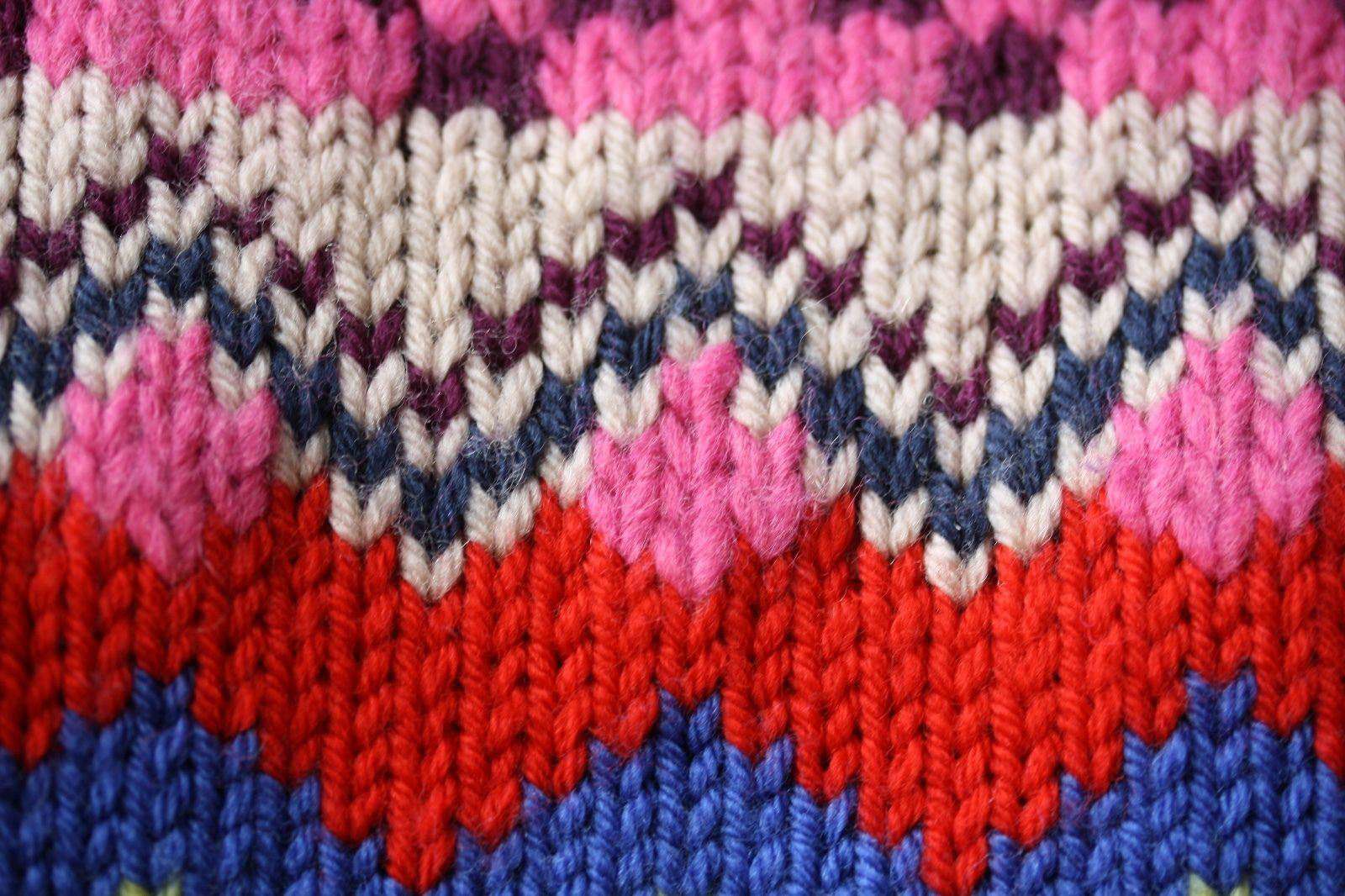 MIRA MIKATI FAIR ISLE WOOL SWEATER SMALL - Image 7