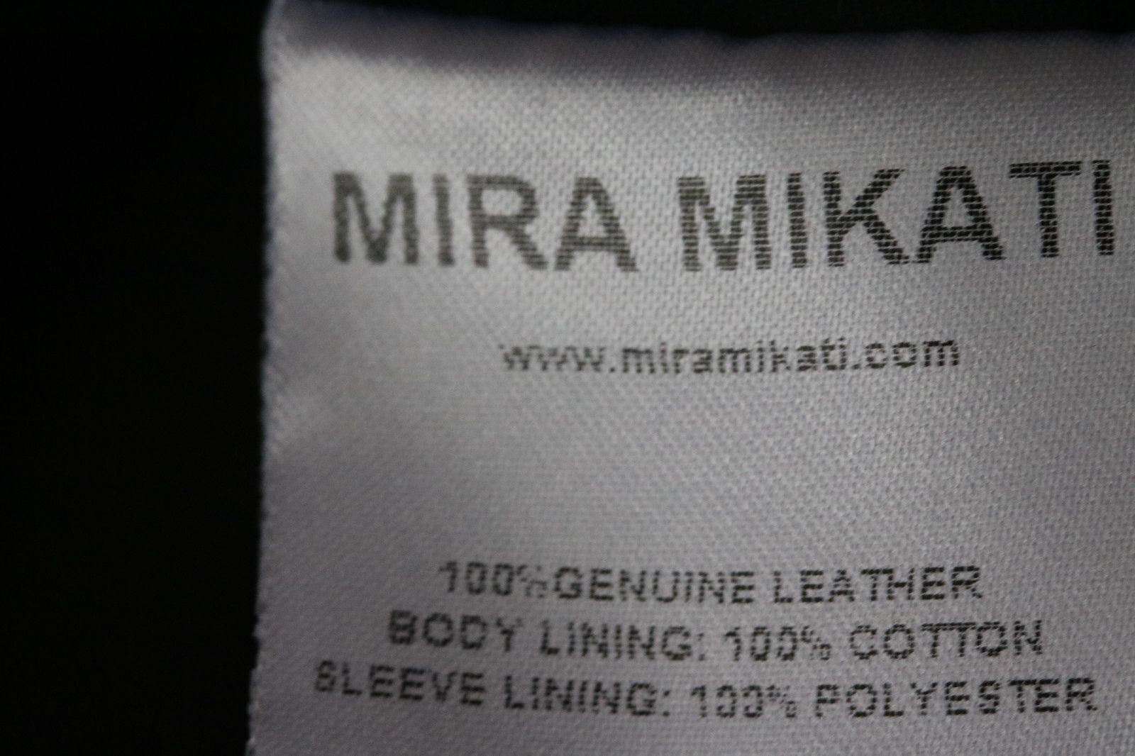 MIRA MIKATI SUEDE PATCHED BOMBER JACKET FR 36 UK 8 - Image 7