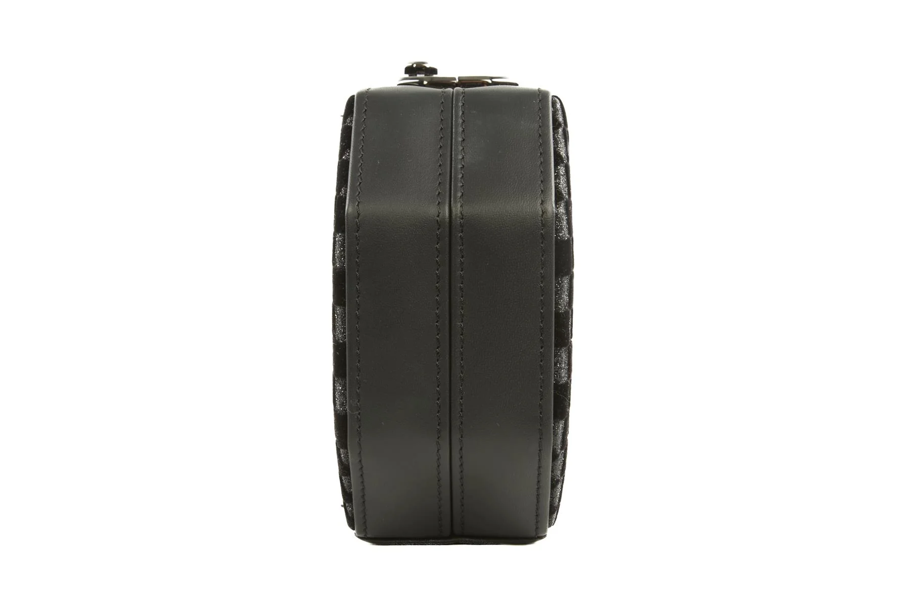 MISELA BLACK LEATHER CLUTCH - Image 5