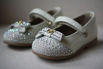 MISS BLUMARINE BABY CRYSTAL SHOES EU 20 UK 4 - Image 5