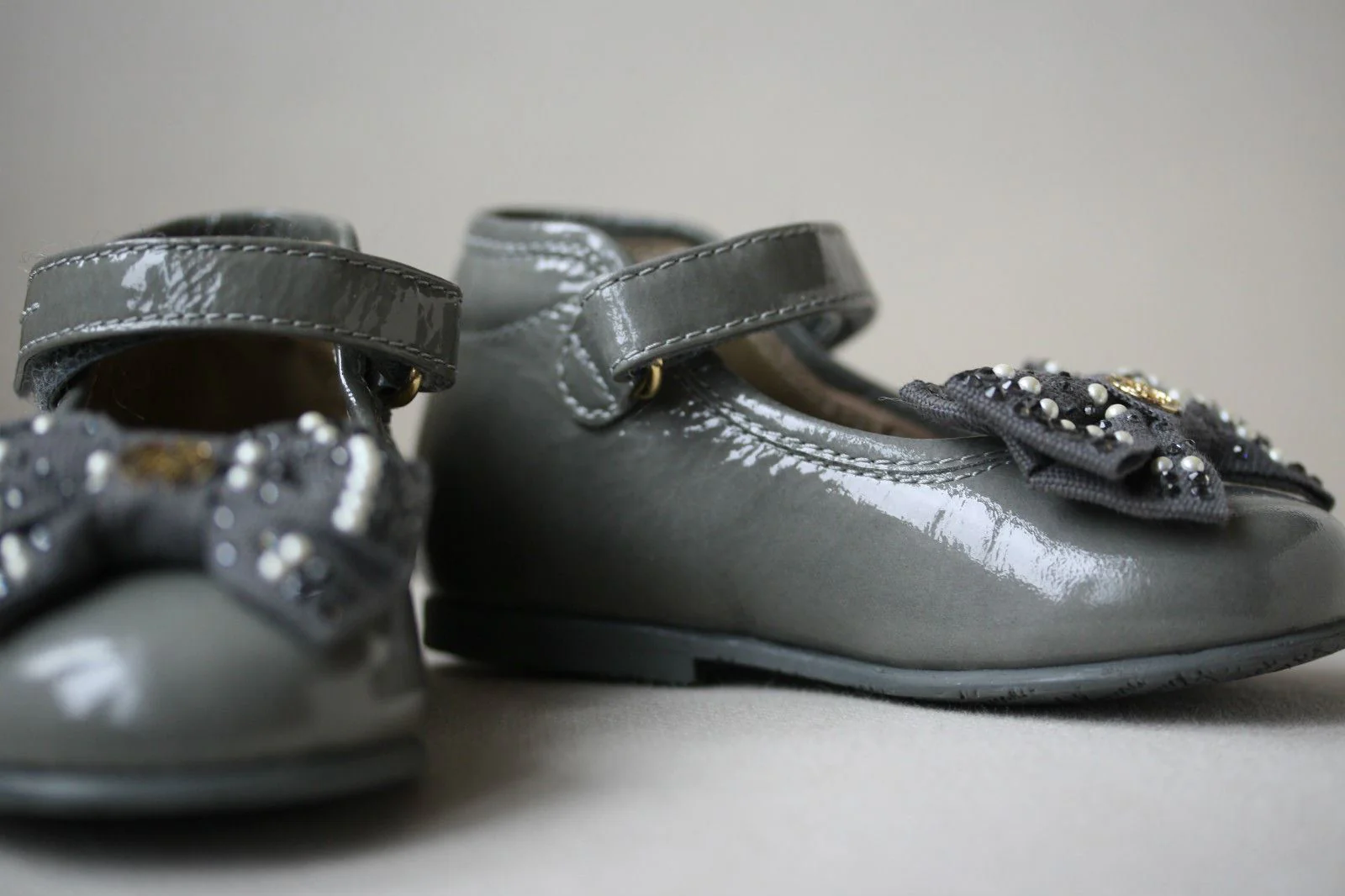 MISS BLUMARINE BABY CRYSTAL SHOES EU 20 UK 4 US 5 - Image 6