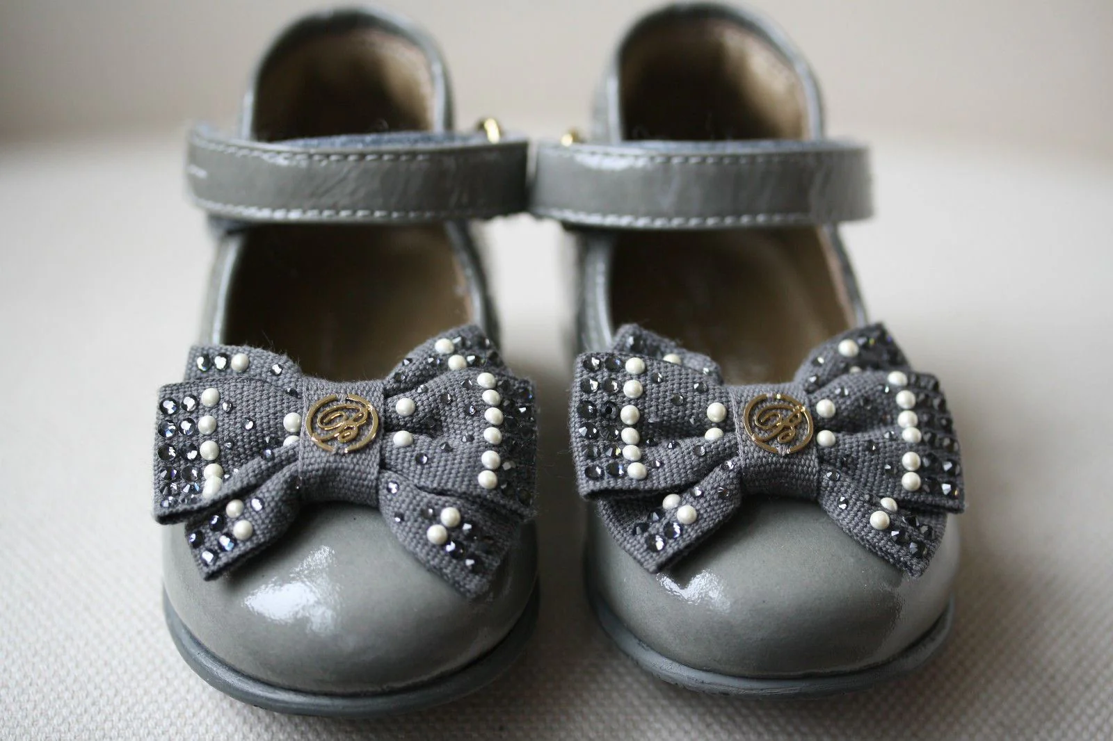 MISS BLUMARINE BABY CRYSTAL SHOES EU 20 UK 4 US 5 - Image 9
