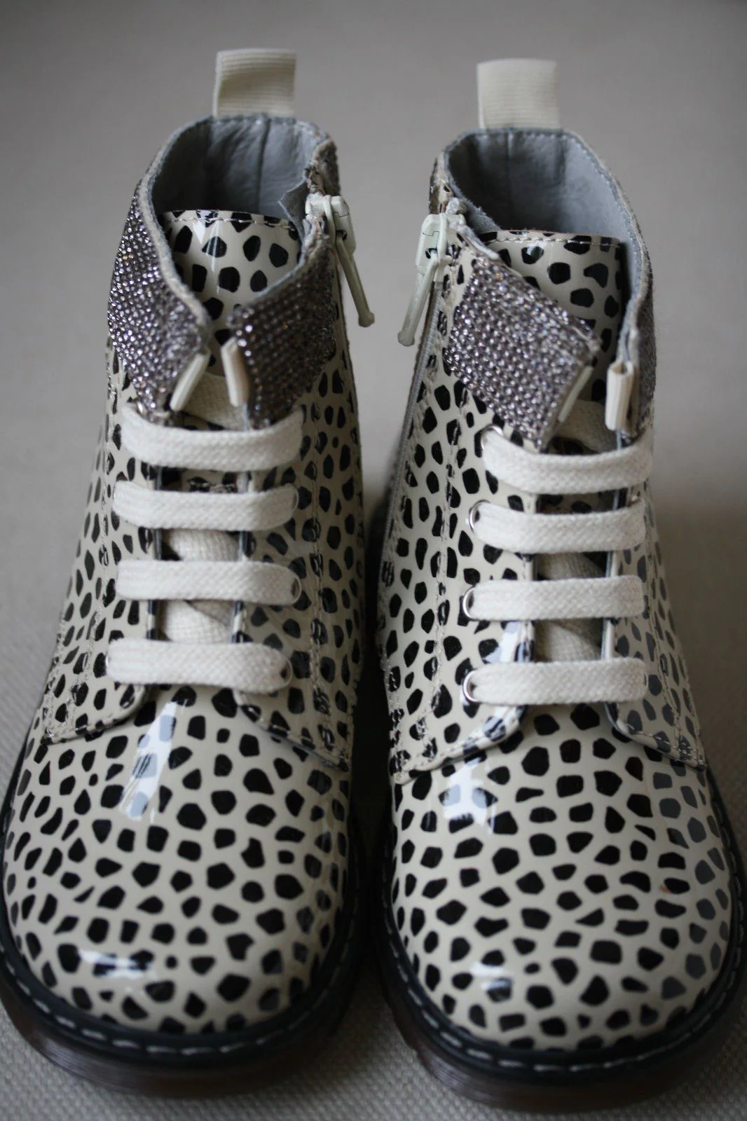 MISS BLUMARINE BABY DIAMANTE BOOTS EU 21 UK 4.5 - Image 11