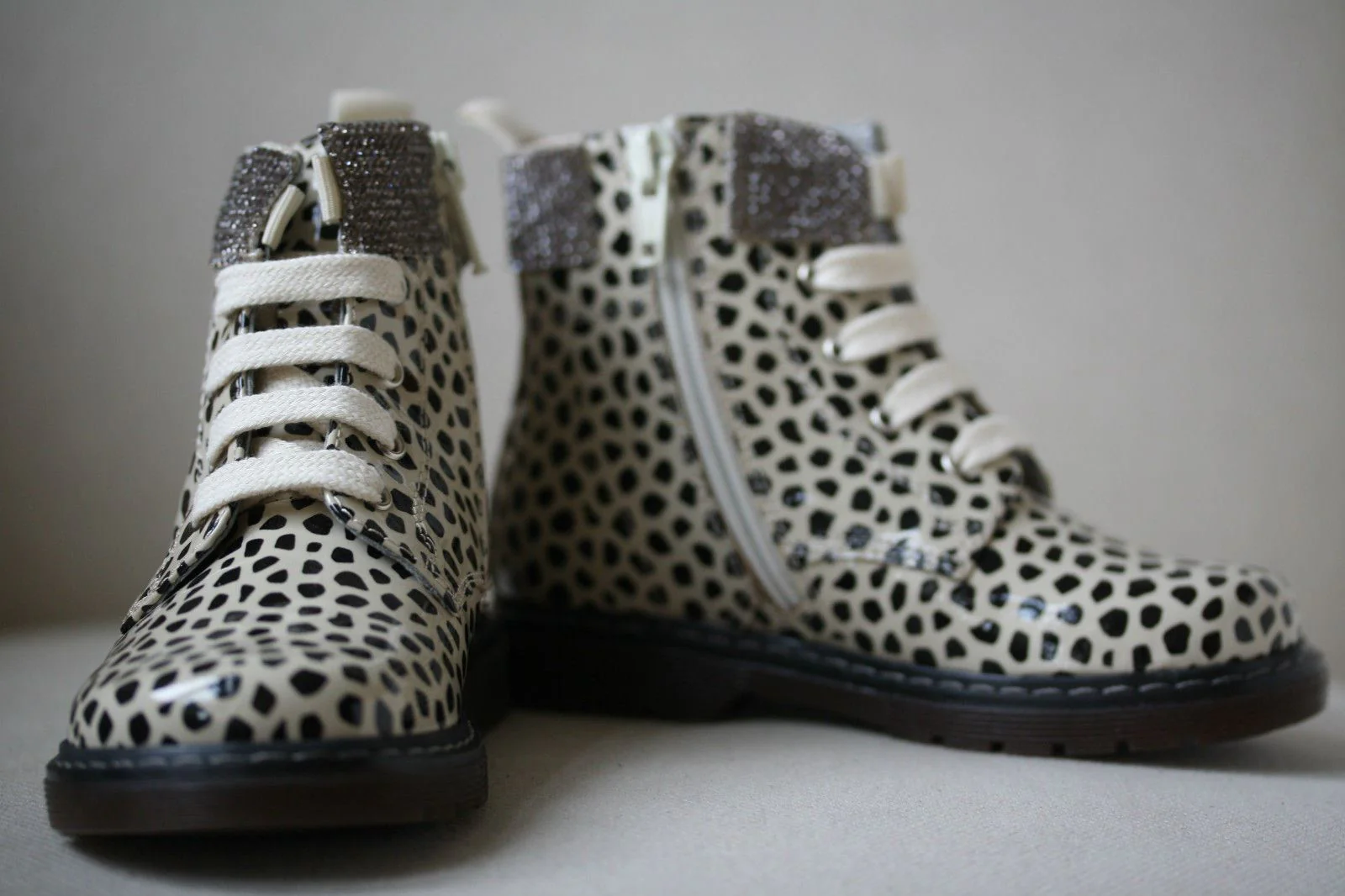 MISS BLUMARINE BABY DIAMANTE BOOTS EU 21 UK 4.5 - Image 7