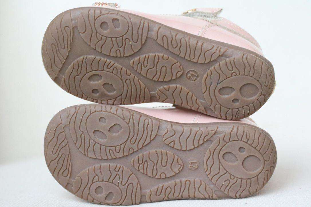 MISS BLUMARINE BABY GIRLS PINK DIAMANTE SHOES EU 21 UK 4.5 - Image 6
