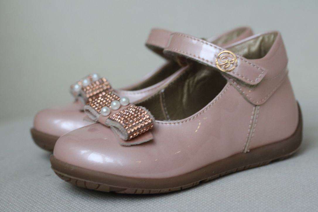 MISS BLUMARINE BABY GIRLS PINK DIAMANTE SHOES EU 21 UK 4.5 - Image 7