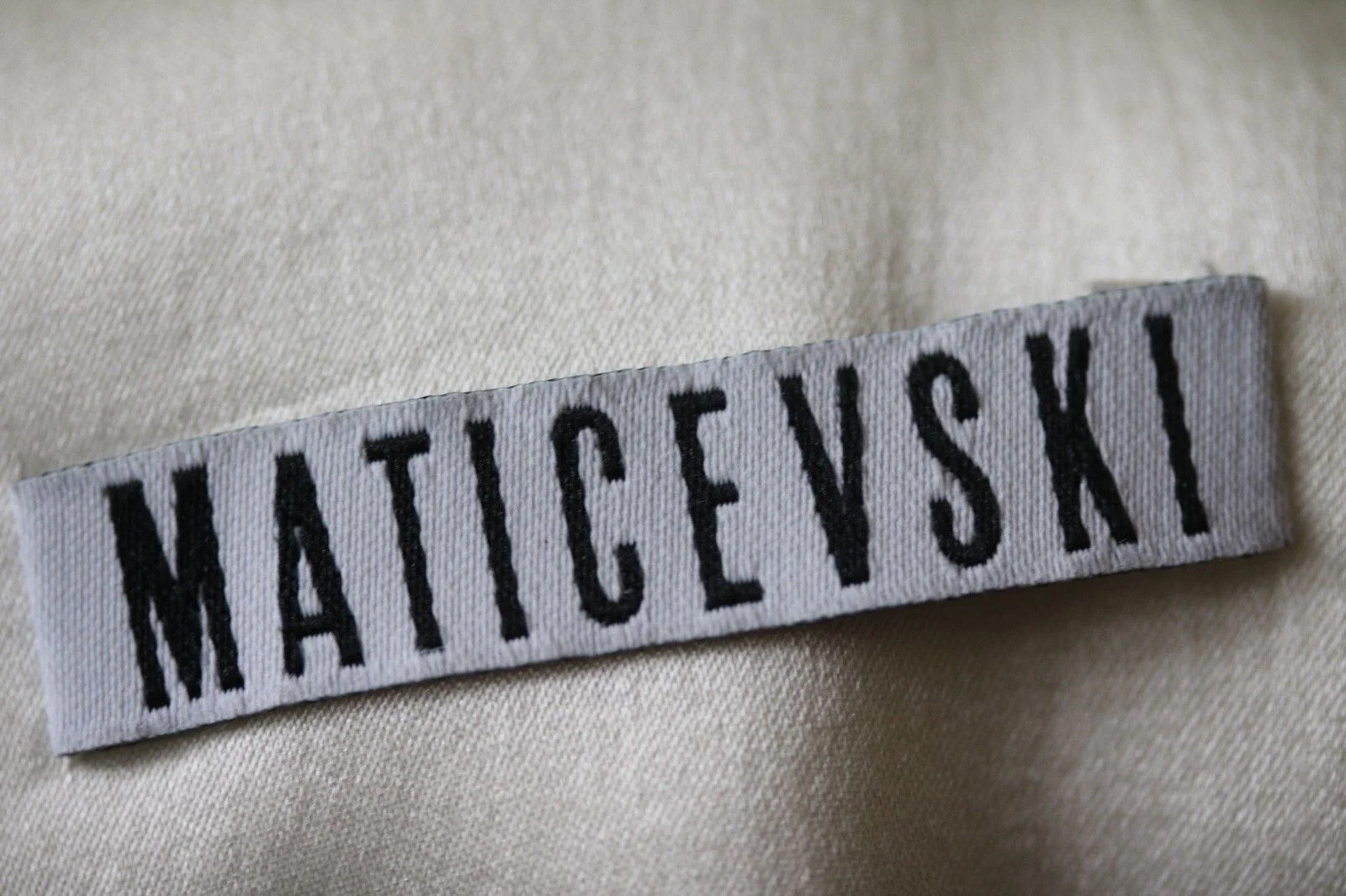 MISS MATICEVSKI BABY GIRLS IVORY CHIFFON DRESS 2 YEARS - Image 4