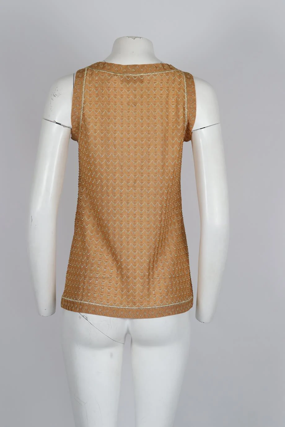 MISSONI CROCHET KNIT TOP IT 44 UK 12 - Image 4