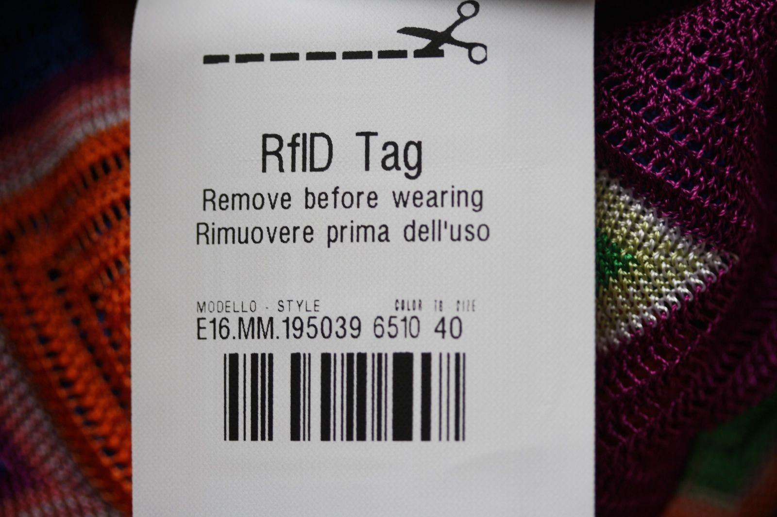 MISSONI GEOMETRIC ZIG-ZAG MULTICOLOUR JUMPSUIT IT 40 UK 8 - Image 11