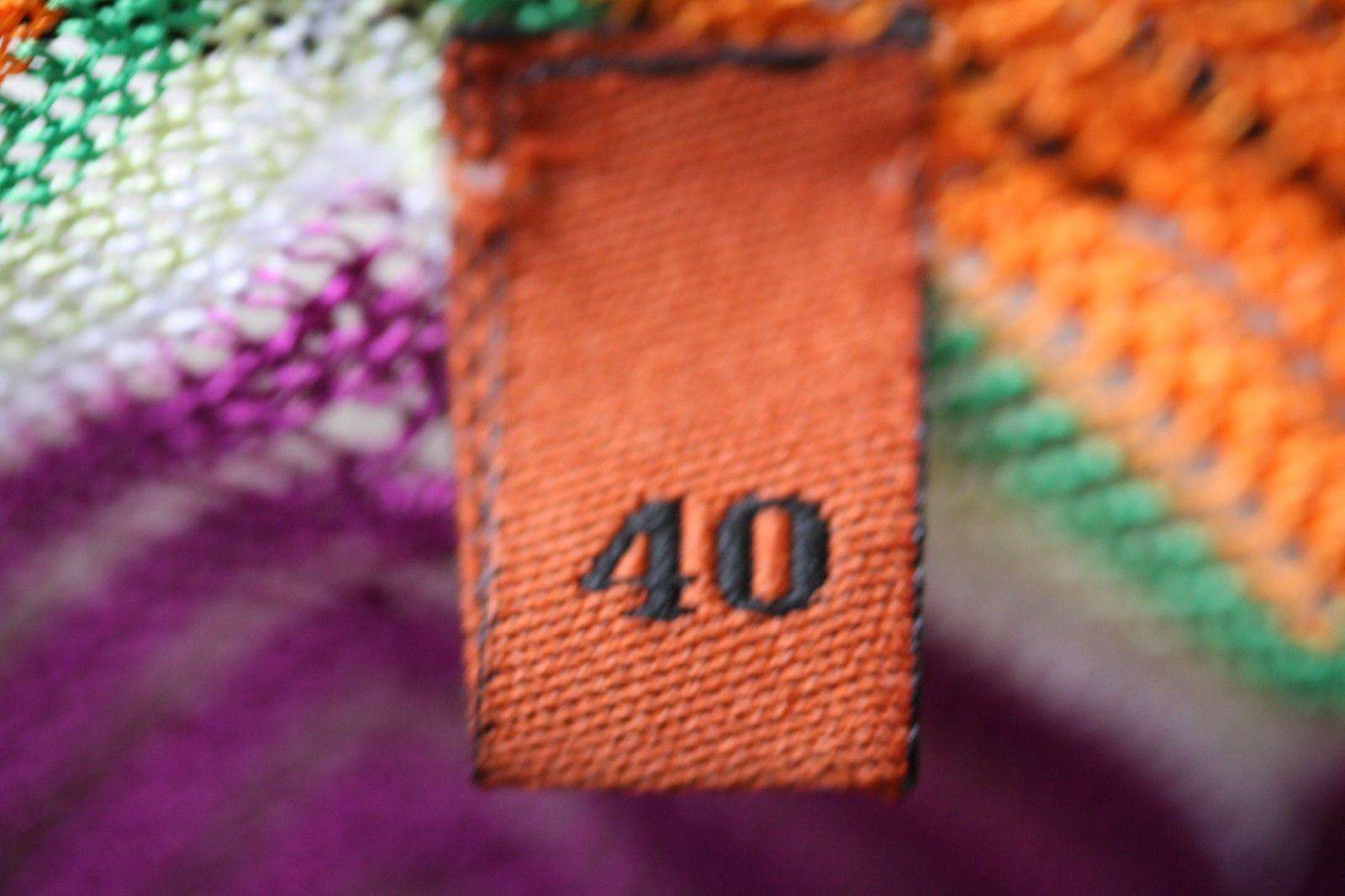 MISSONI GEOMETRIC ZIG-ZAG MULTICOLOUR JUMPSUIT IT 40 UK 8 - Image 9