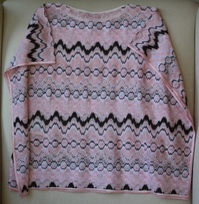 MISSONI GIRLS PINK SHORT BEACH DRESS KAFTAN 4-5 YEARS - Image 3