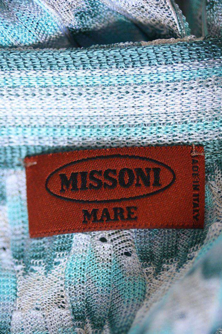 MISSONI MARE CUT OUT KAFTAN COVERUP DRESS IT 42 UK 10 - Image 5