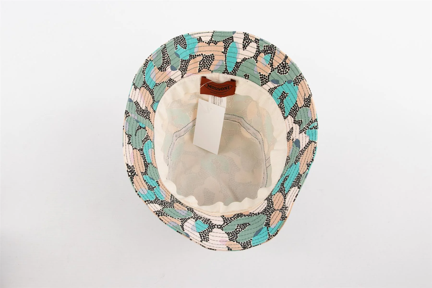 MISSONI MULTI COTTON BUCKET HAT MEDIUM - Image 5