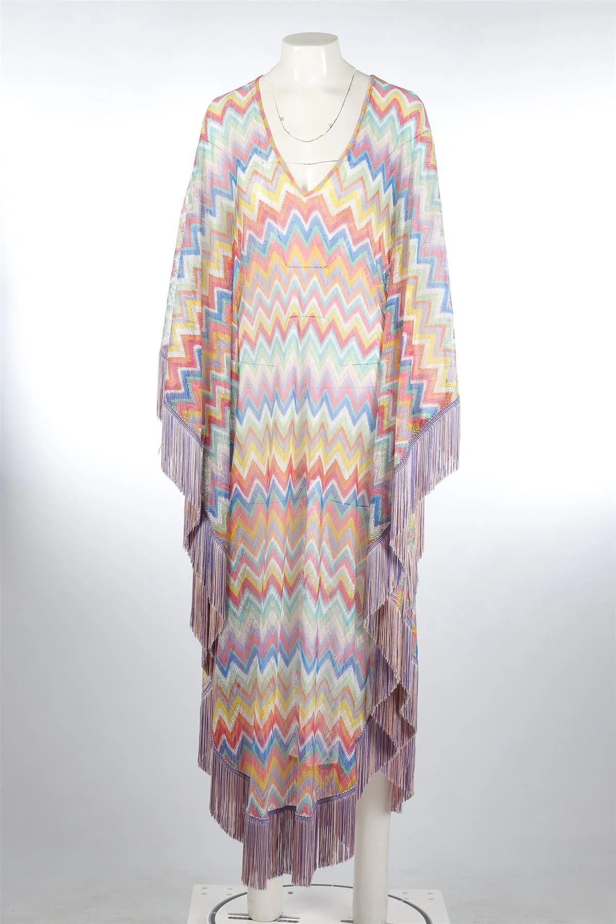 MISSONI MULTI CROCHET KAFTAN MEDIUM - Image 2