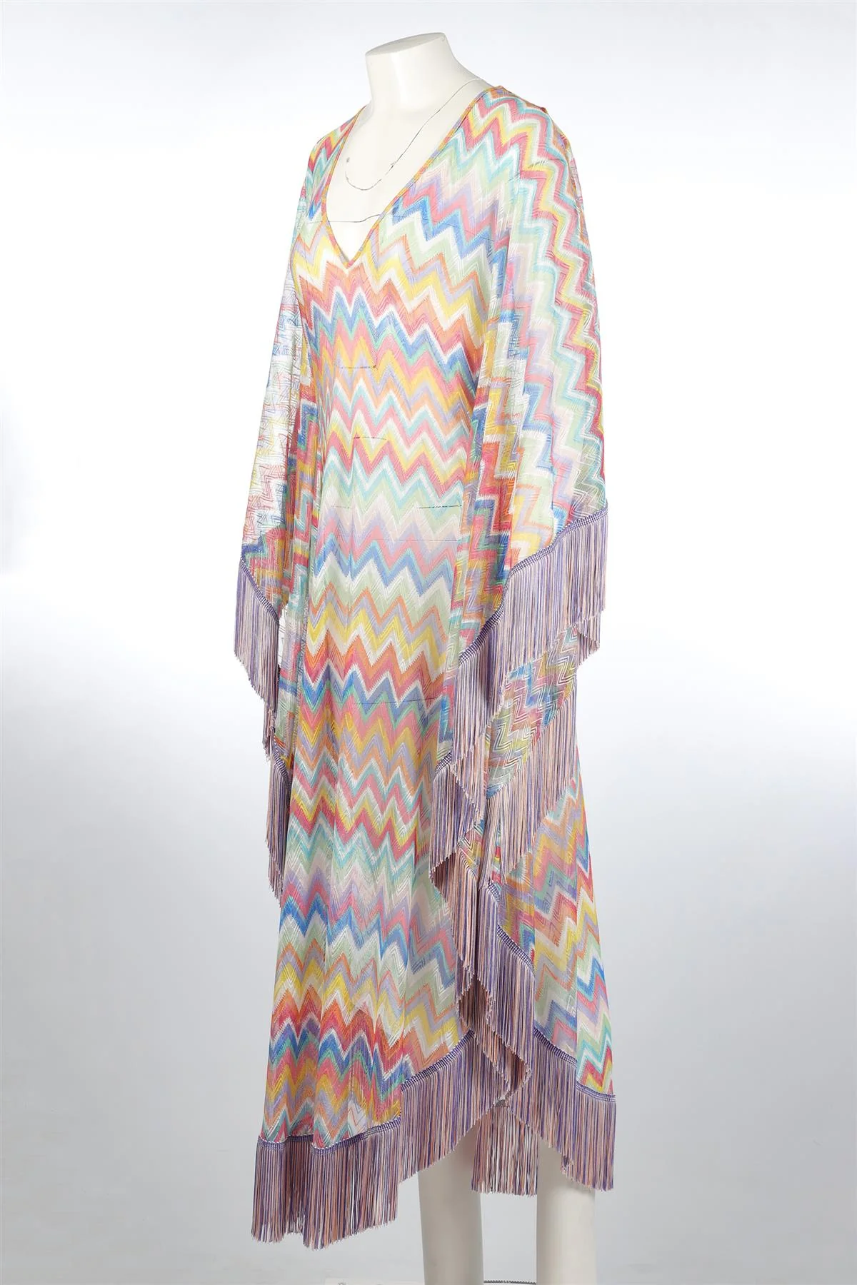 MISSONI MULTI CROCHET KAFTAN MEDIUM - Image 3