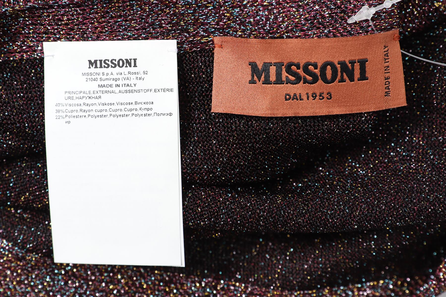 MISSONI MULTI KNIT SCARF - Image 5
