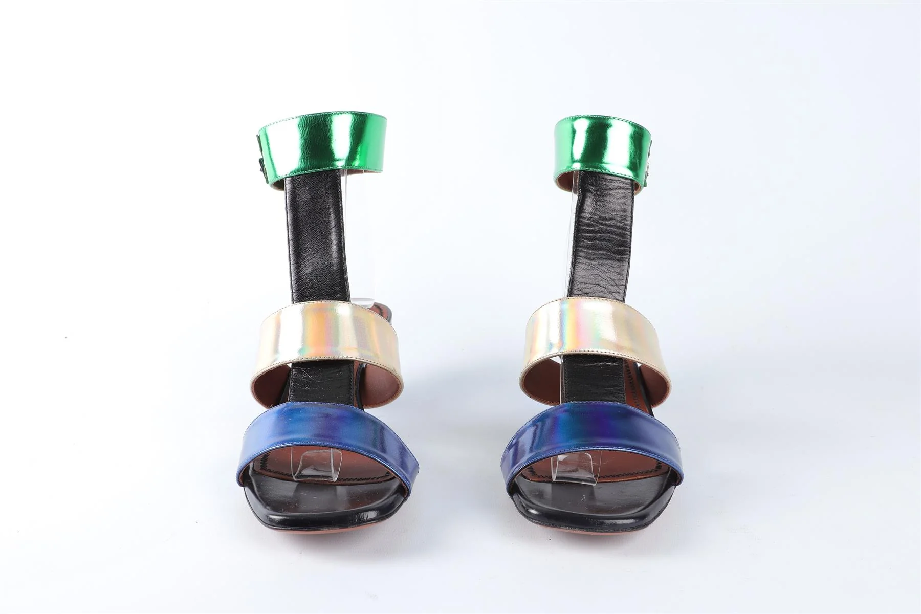 MISSONI MULTI LEATHER SANDALS EU 38 UK 5 US 8 - Image 3