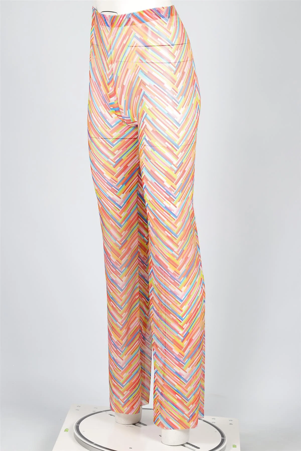 MISSONI MULTI MESH FLARED PANTS IT 38 UK 6 - Image 3