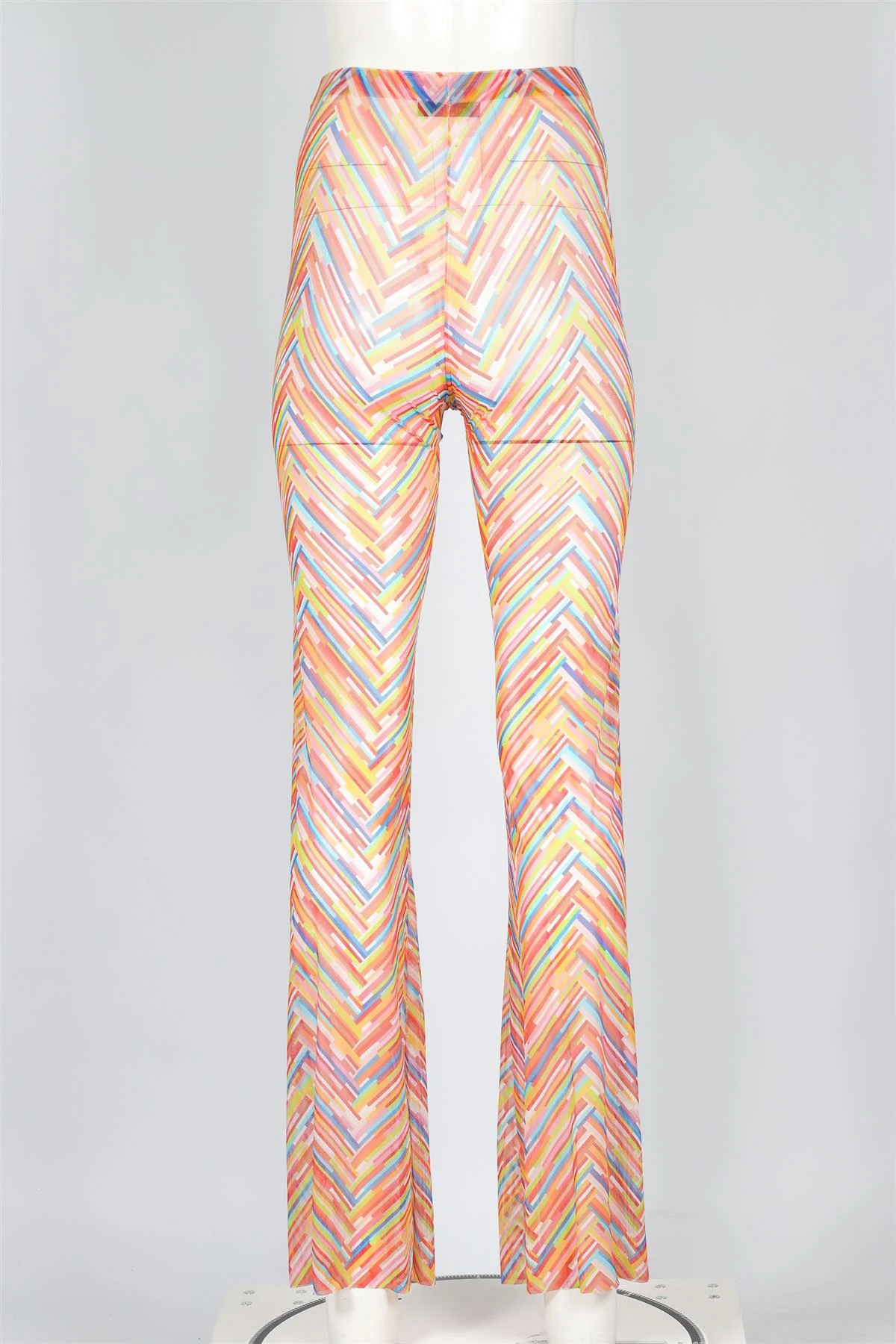 MISSONI MULTI MESH FLARED PANTS IT 38 UK 6 - Image 4