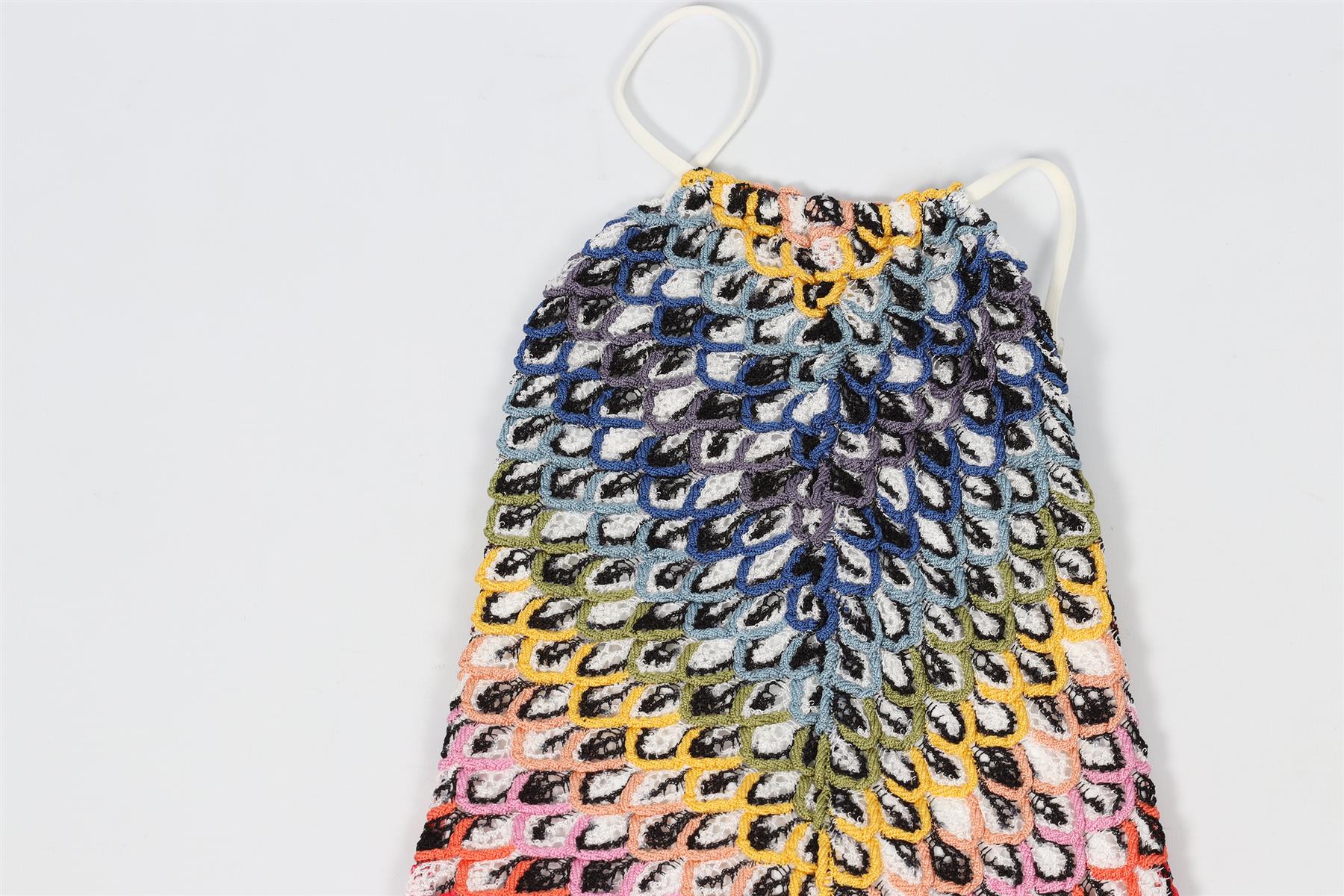 MISSONI MULTICOLOURED KIDS GIRLS CROCHET SWIMSUIT 6-7 YEARS - Image 3
