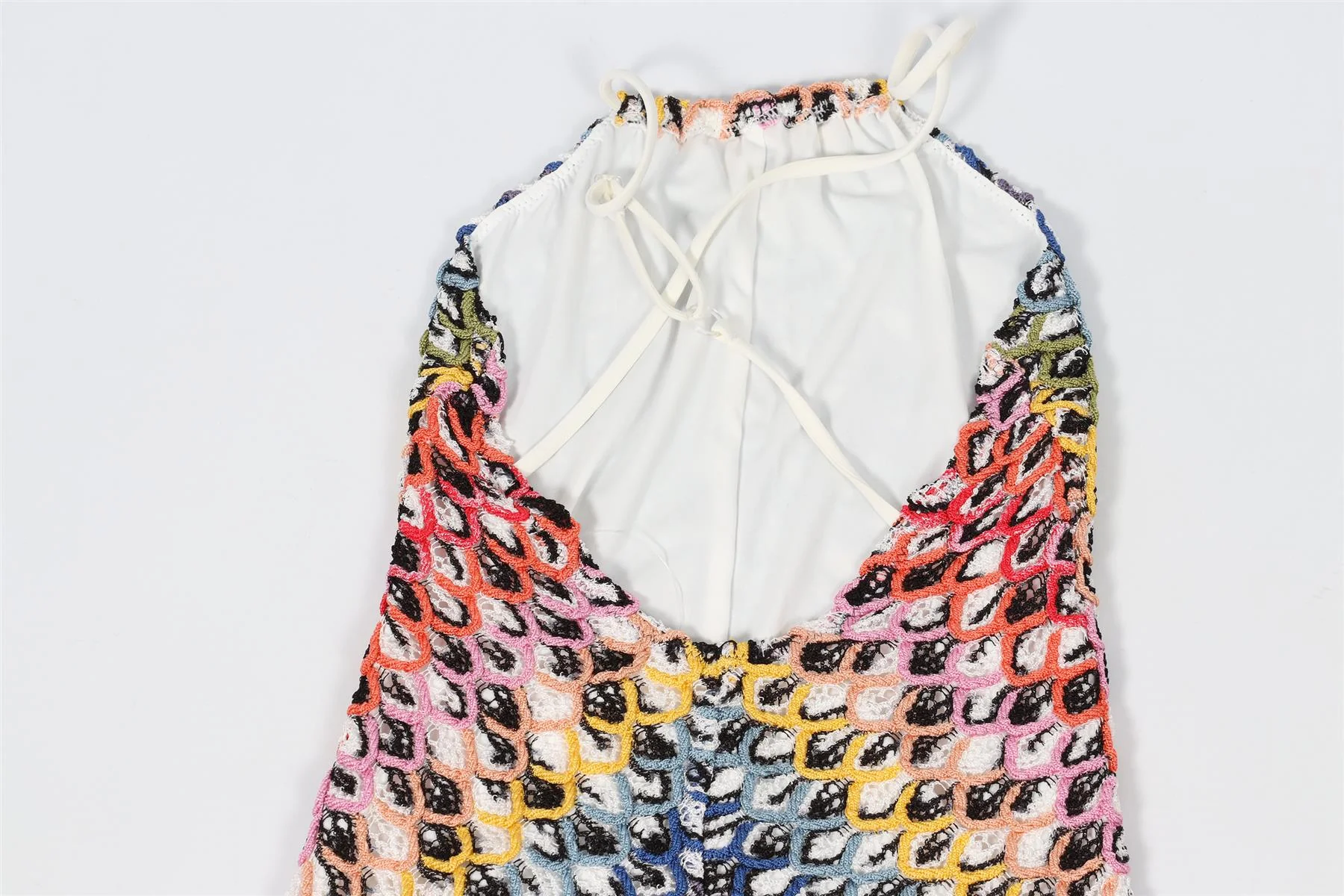 MISSONI MULTICOLOURED KIDS GIRLS CROCHET SWIMSUIT 6-7 YEARS - Image 5