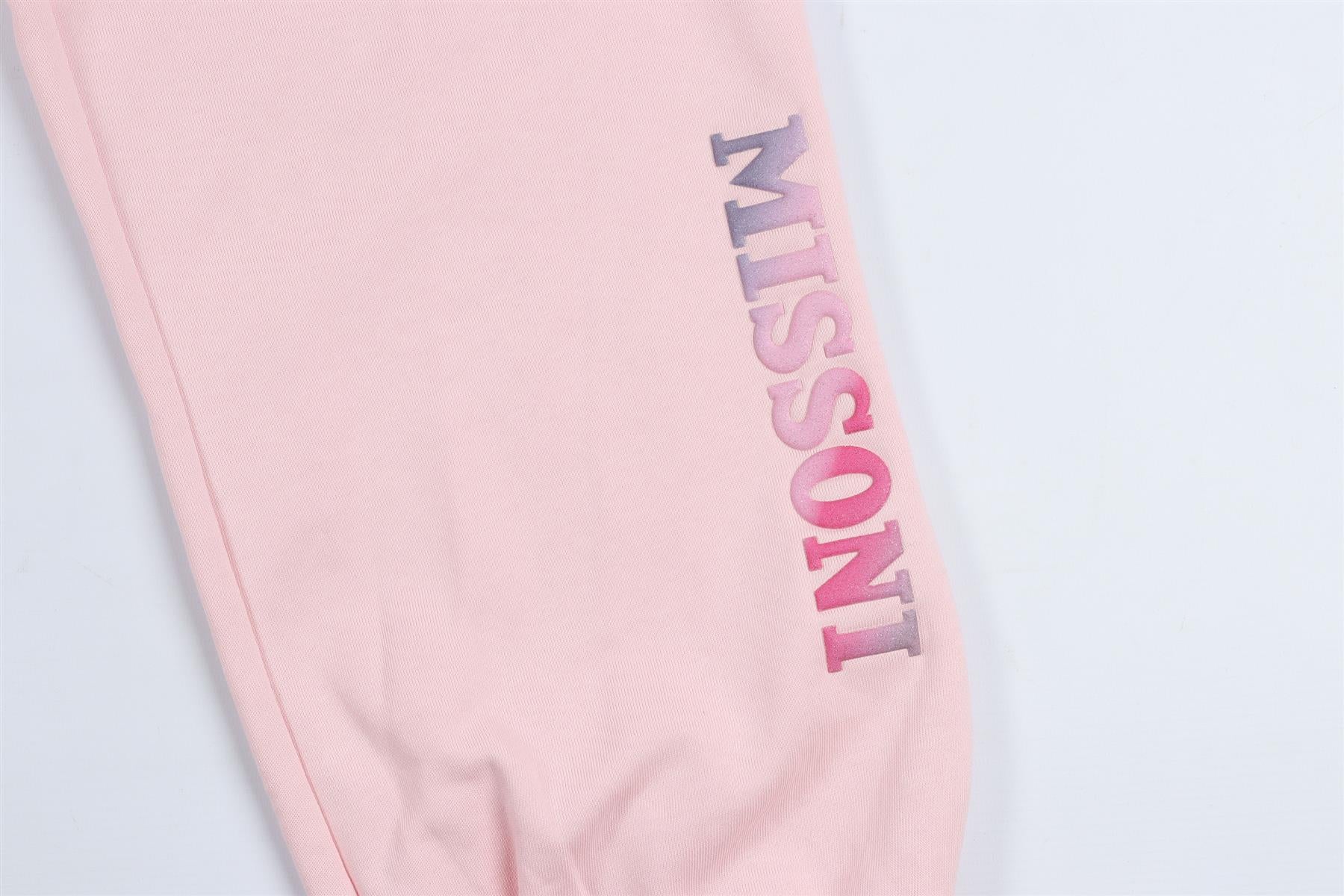 MISSONI PINK KIDS GIRLS COTTON PANTS 12 YEARS - Image 3