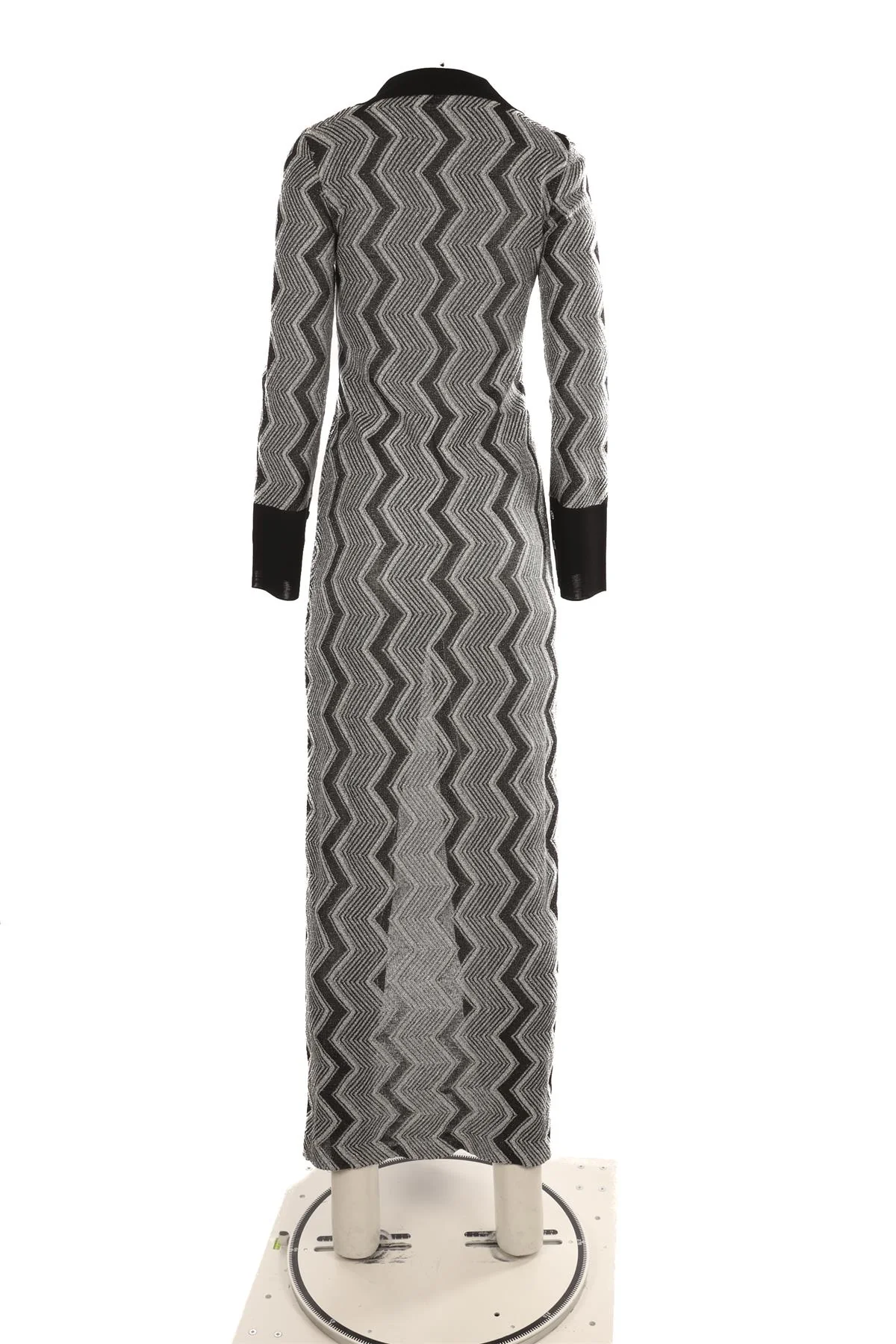 MISSONI SILVER CROCHET CARDIGAN IT 40 UK 8 - Image 4