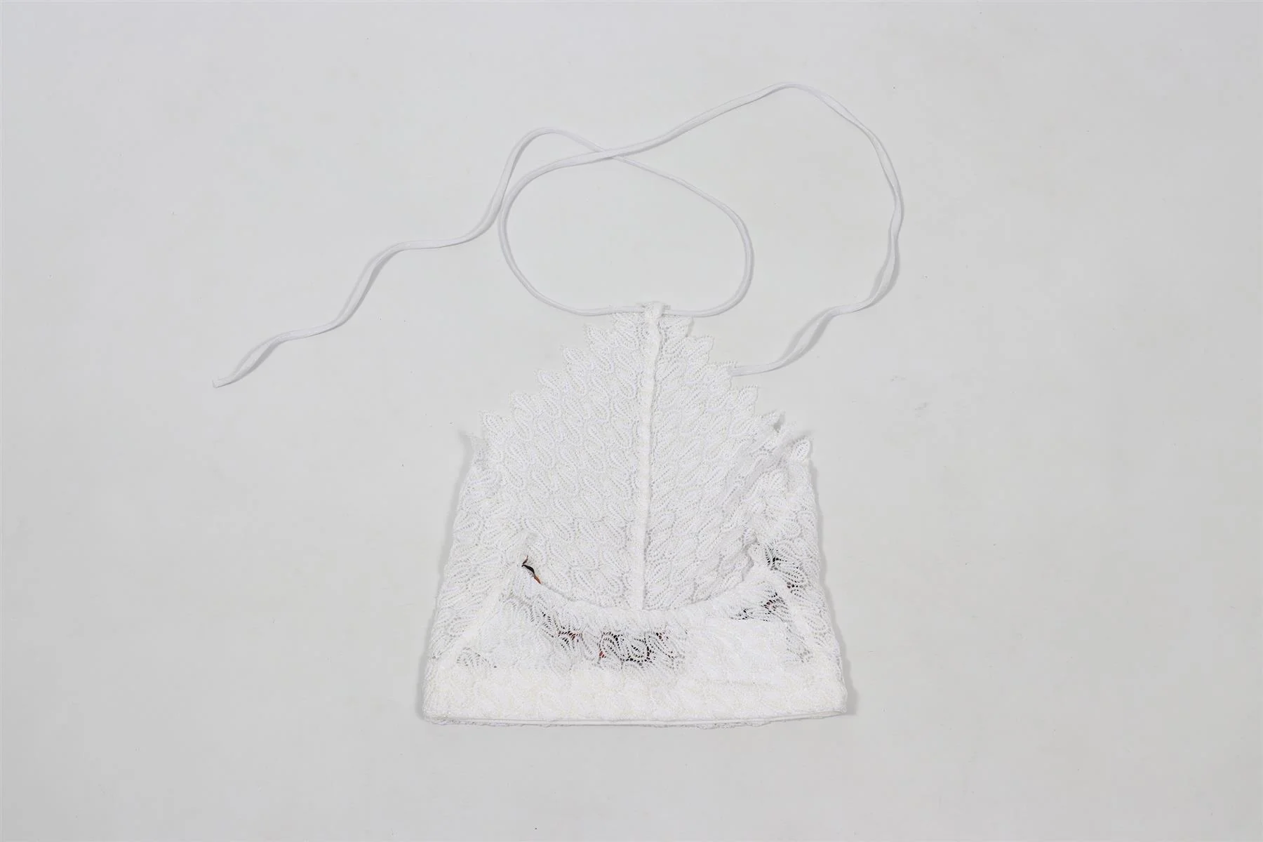 MISSONI WHITE CROPPED CROCHET TOP IT 40 UK 8 - Image 4