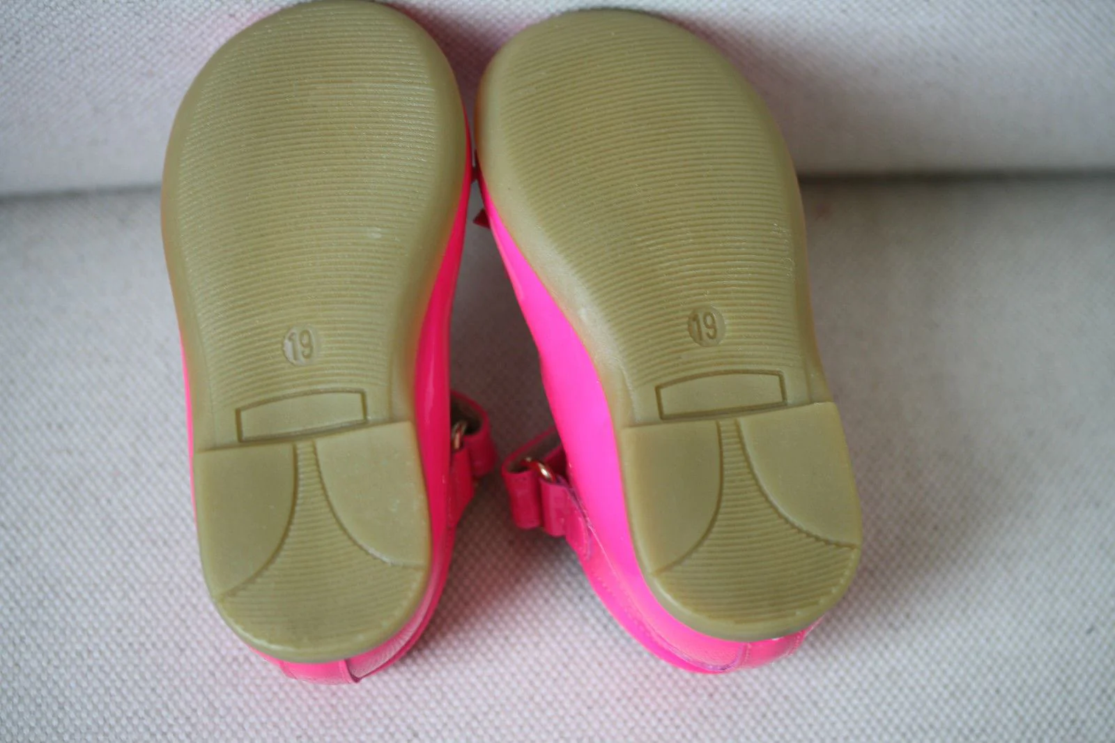 MISSOURI BABY FUSCHIA BALLERINA SHOES EU 19 UK 3 US 4 - Image 4