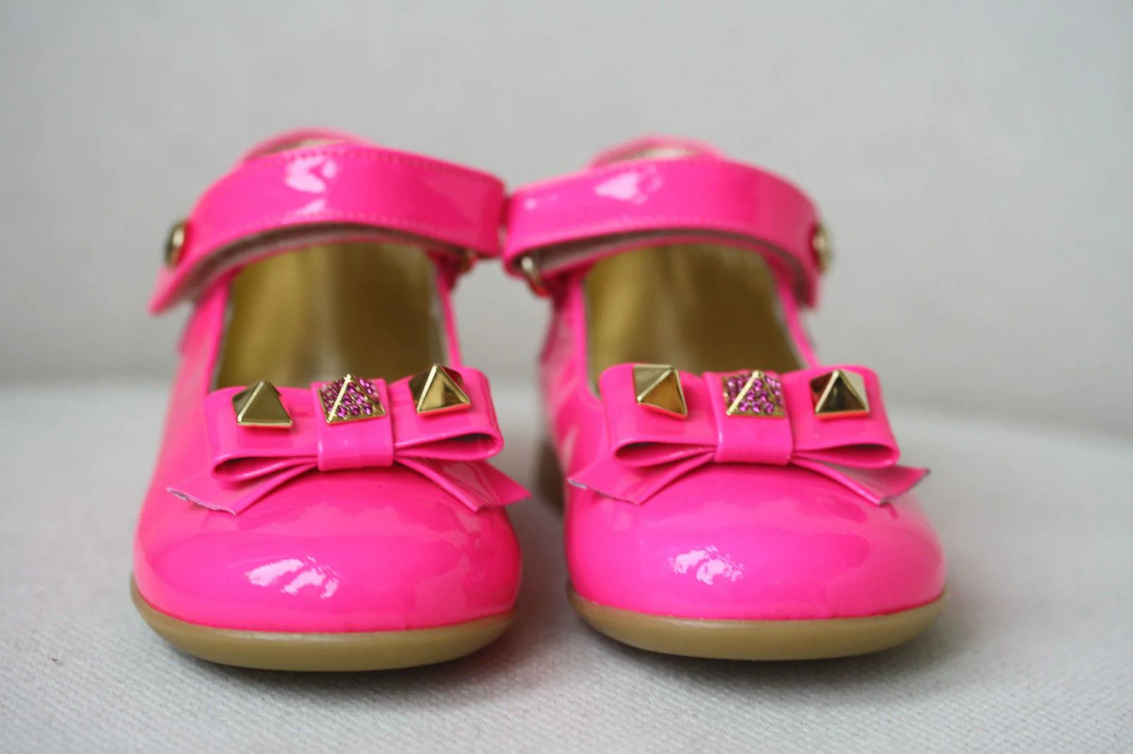 MISSOURI BABY FUSCHIA BALLERINA SHOES EU 19 UK 3 US 4 - Image 5