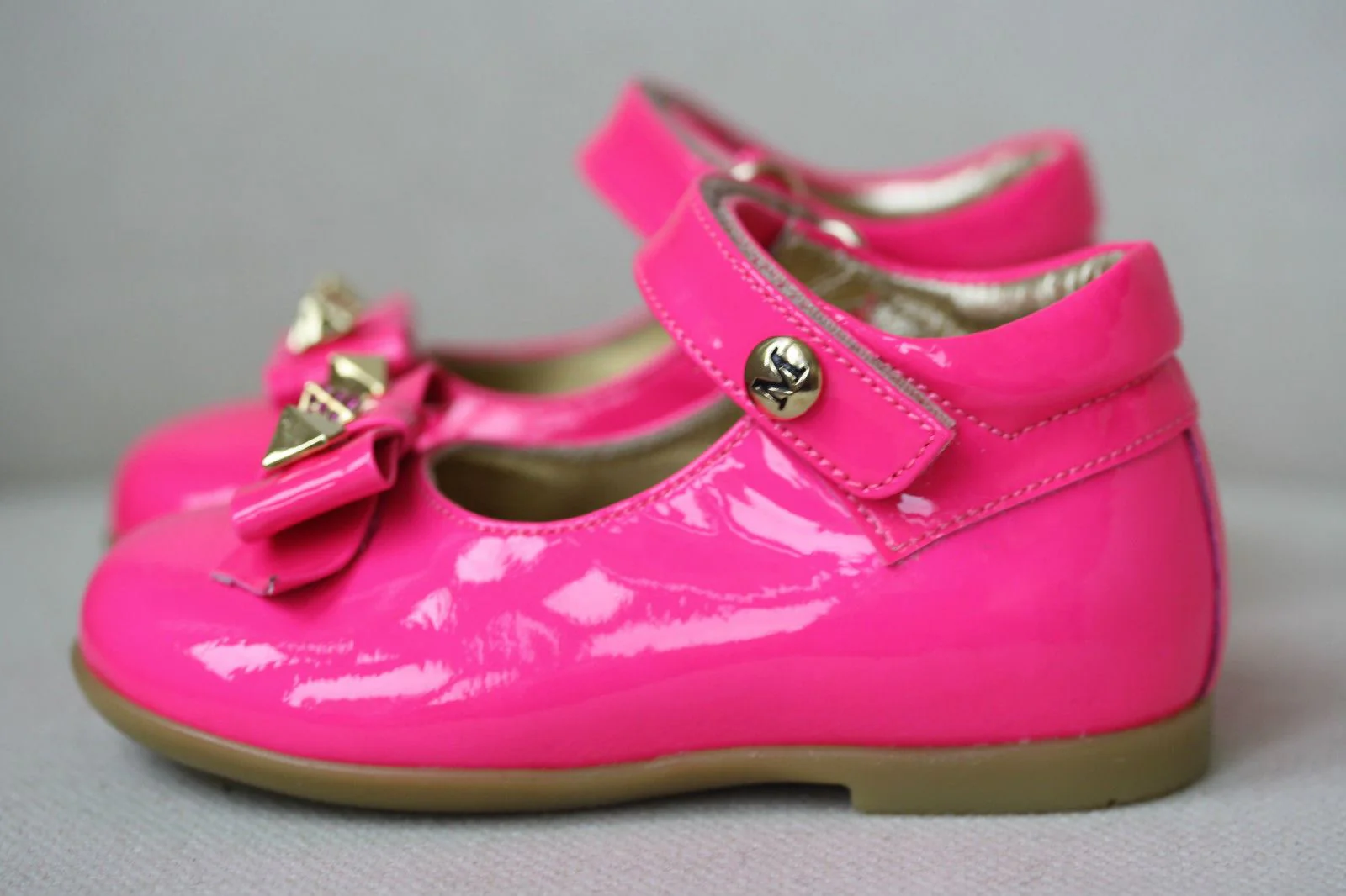 MISSOURI BABY FUSCHIA BALLERINA SHOES EU 19 UK 3 US 4 - Image 7