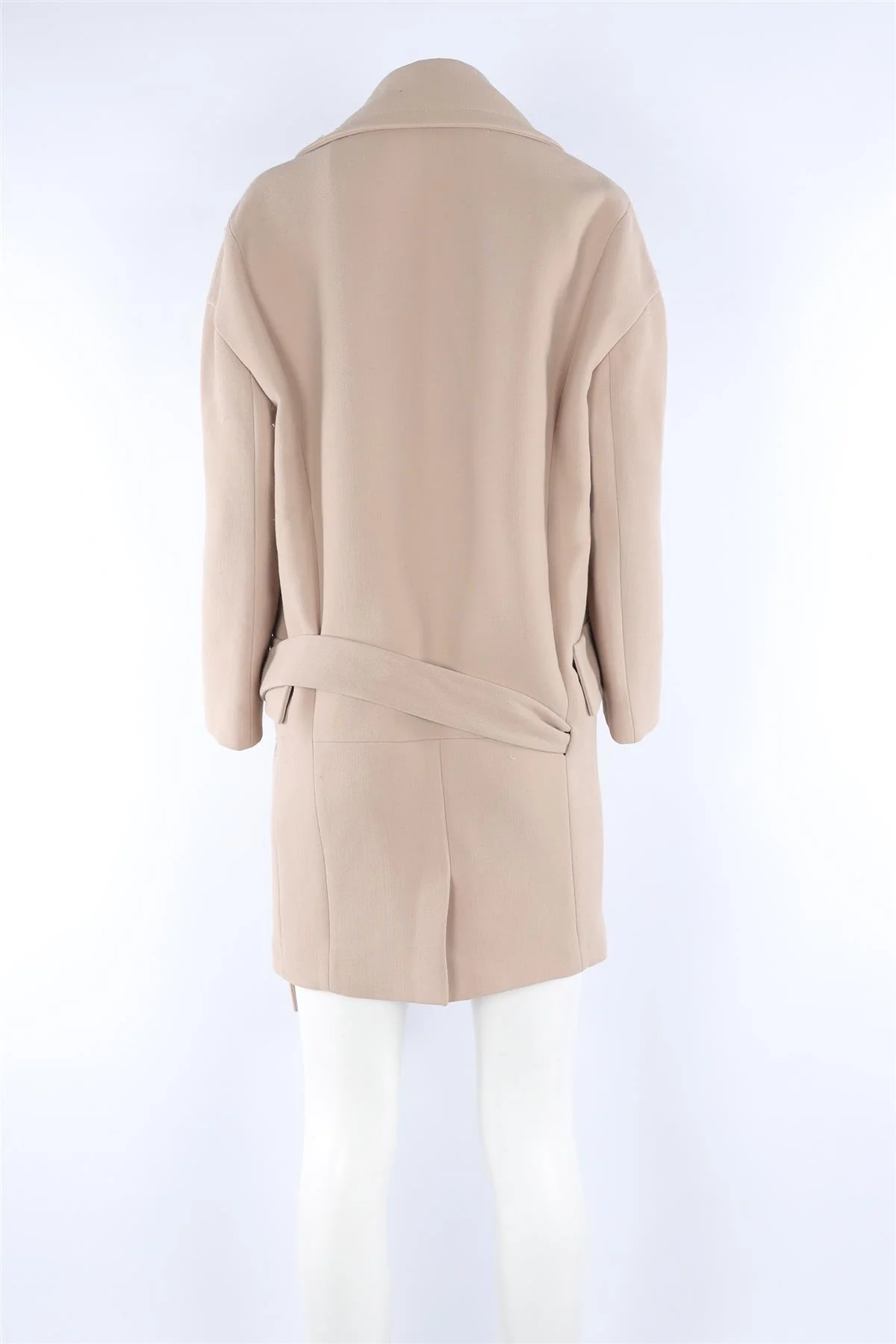 MIU MIU BEIGE WOOL COAT IT 40 - Image 4