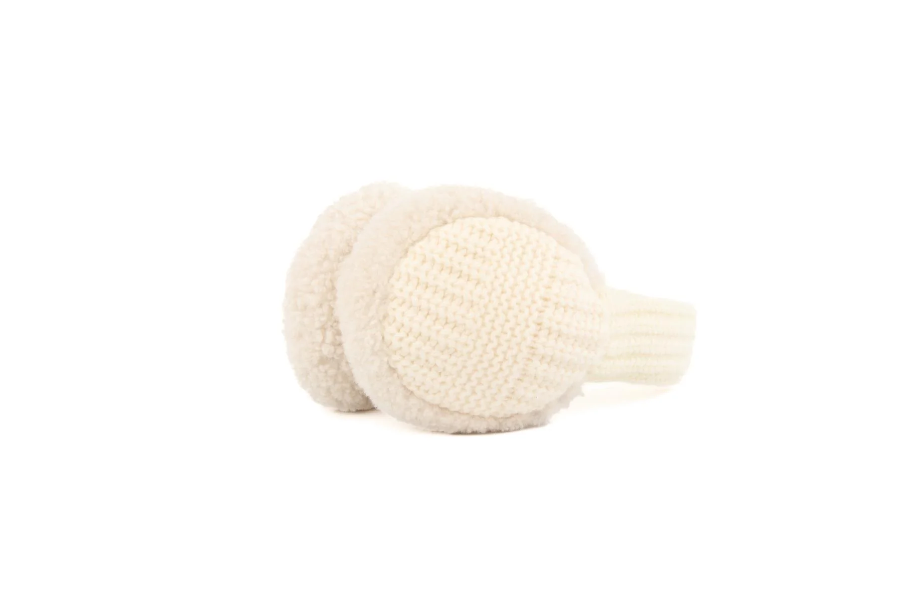 MIU MIU CREAM CASHMERE EAR MUFFS - Image 5