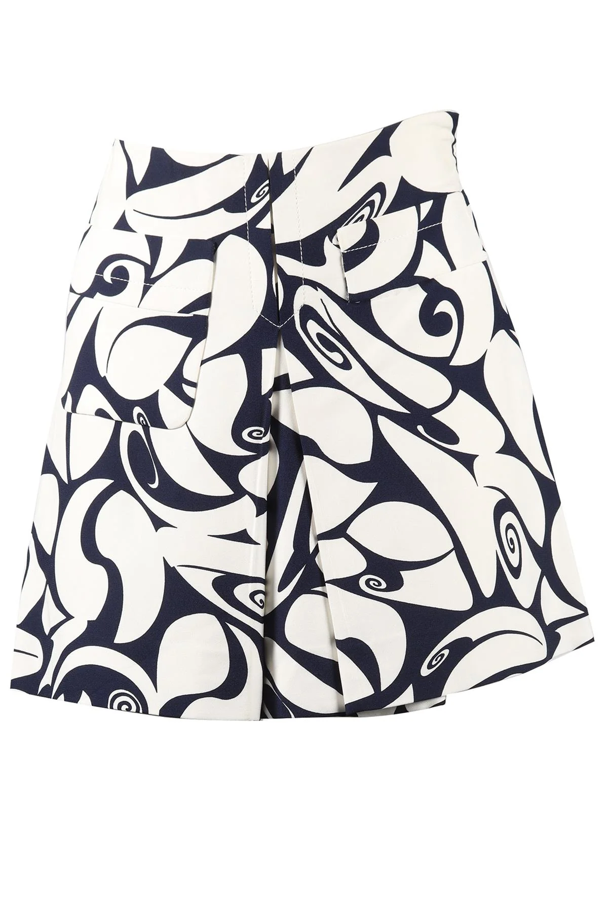MIU MIU CREPE MINI SKIRT IT 36 UK 4 - Image 5