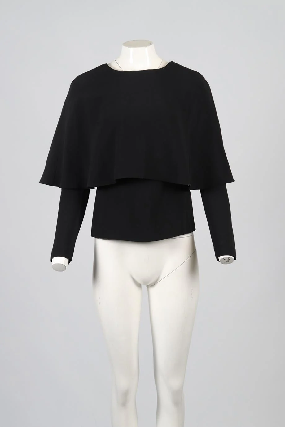 MIU MIU CREPE TOP IT 42 UK 10 - Image 2
