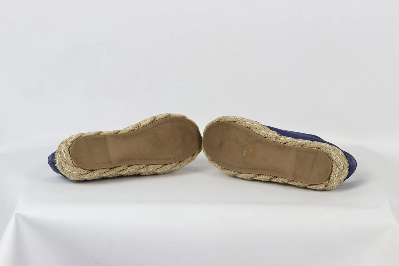 MIU MIU CRYSTAL EMBELLISHED SATIN PLATFORM ESPADRILLES EU 38.5 UK 5.5 US 8.5 - Image 5