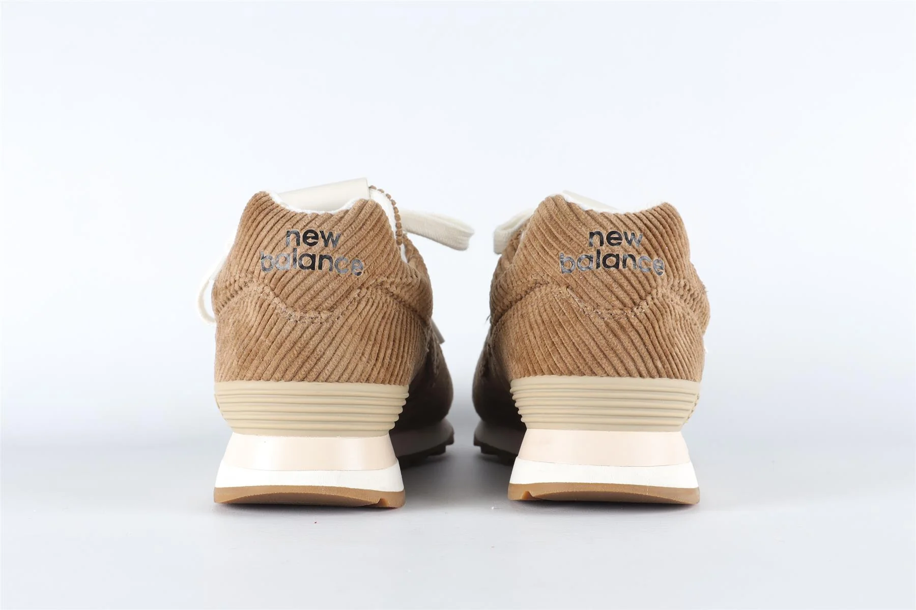 MIU MIU + NEW BALANCE BROWN CORDUROY SNEAKERS EU 38 UK 5 US 8 - Image 5