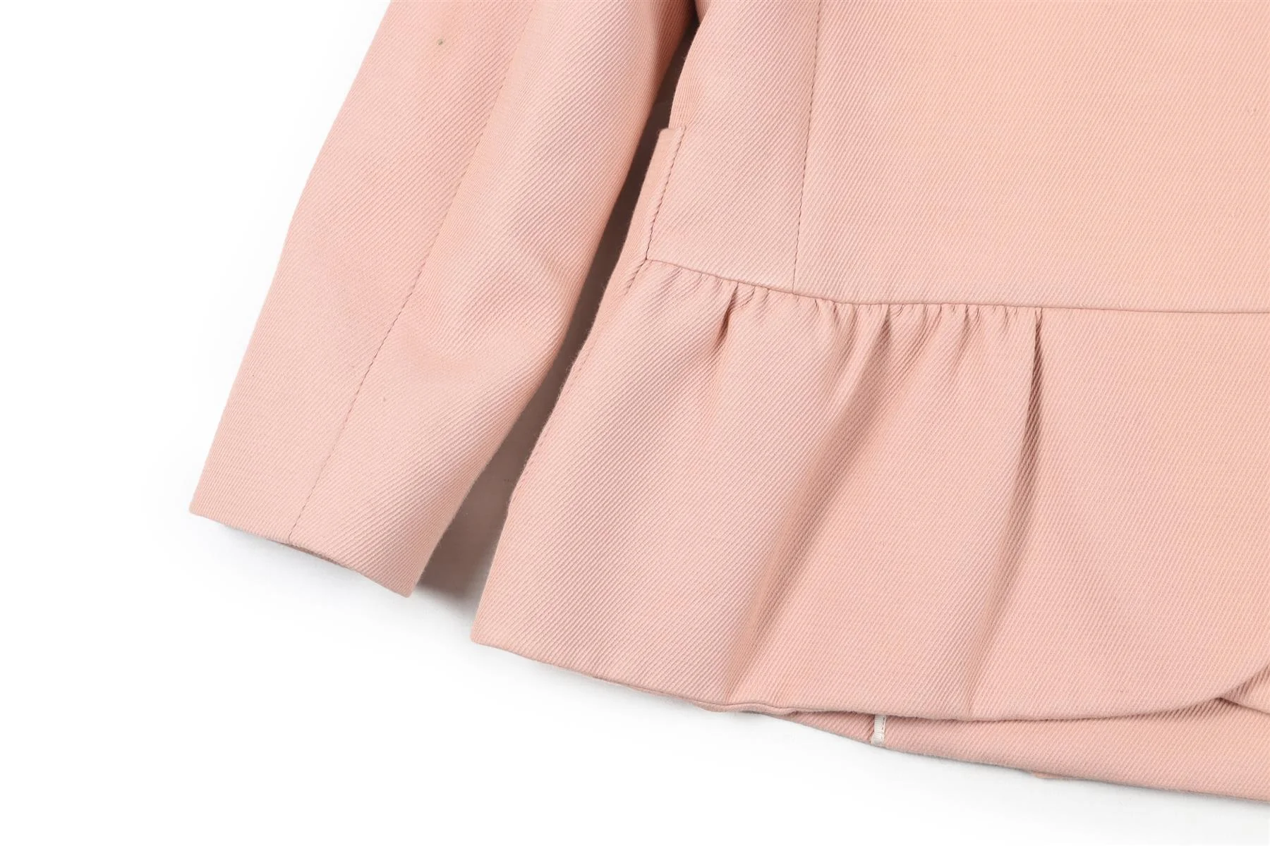 MIU MIU PINK COTTON JACKET IT 36 UK 4 - Image 5