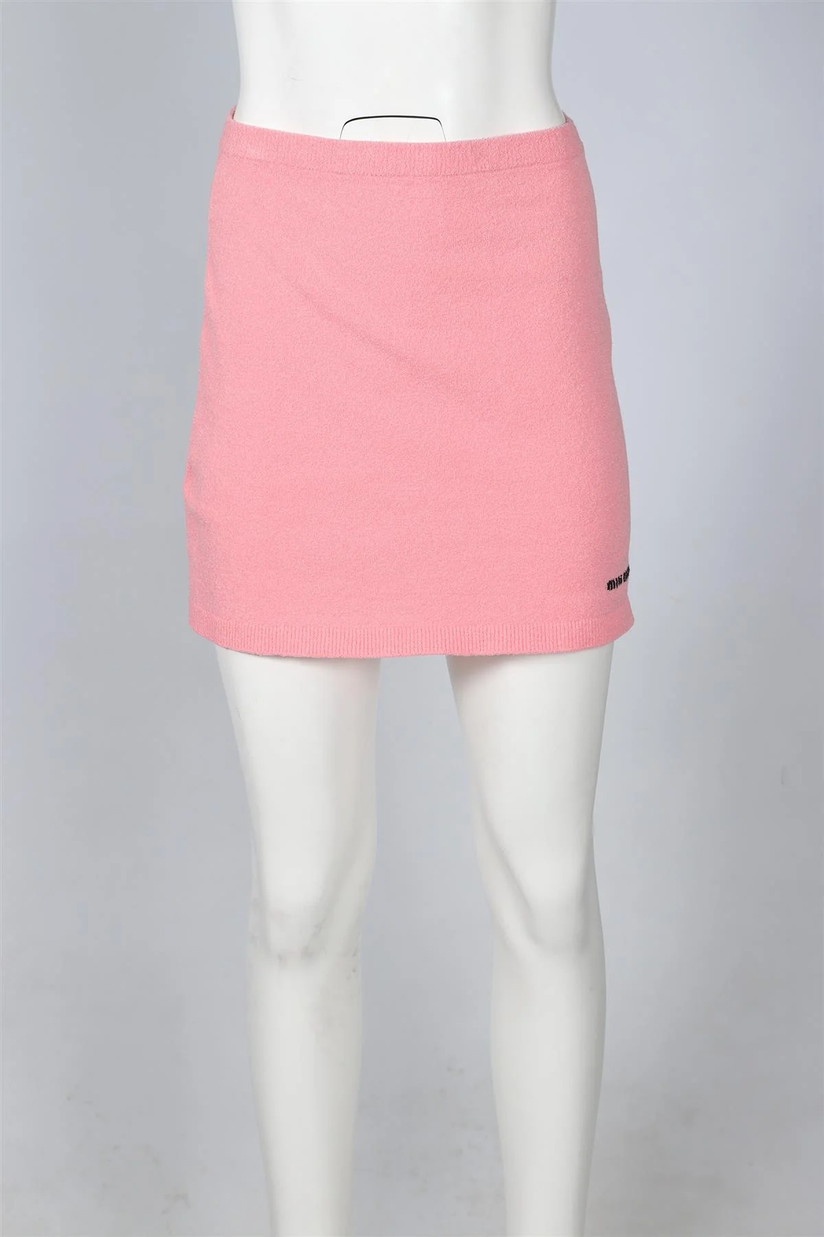 MIU MIU PINK COTTON MINI SKIRT MEDIUM - Image 2