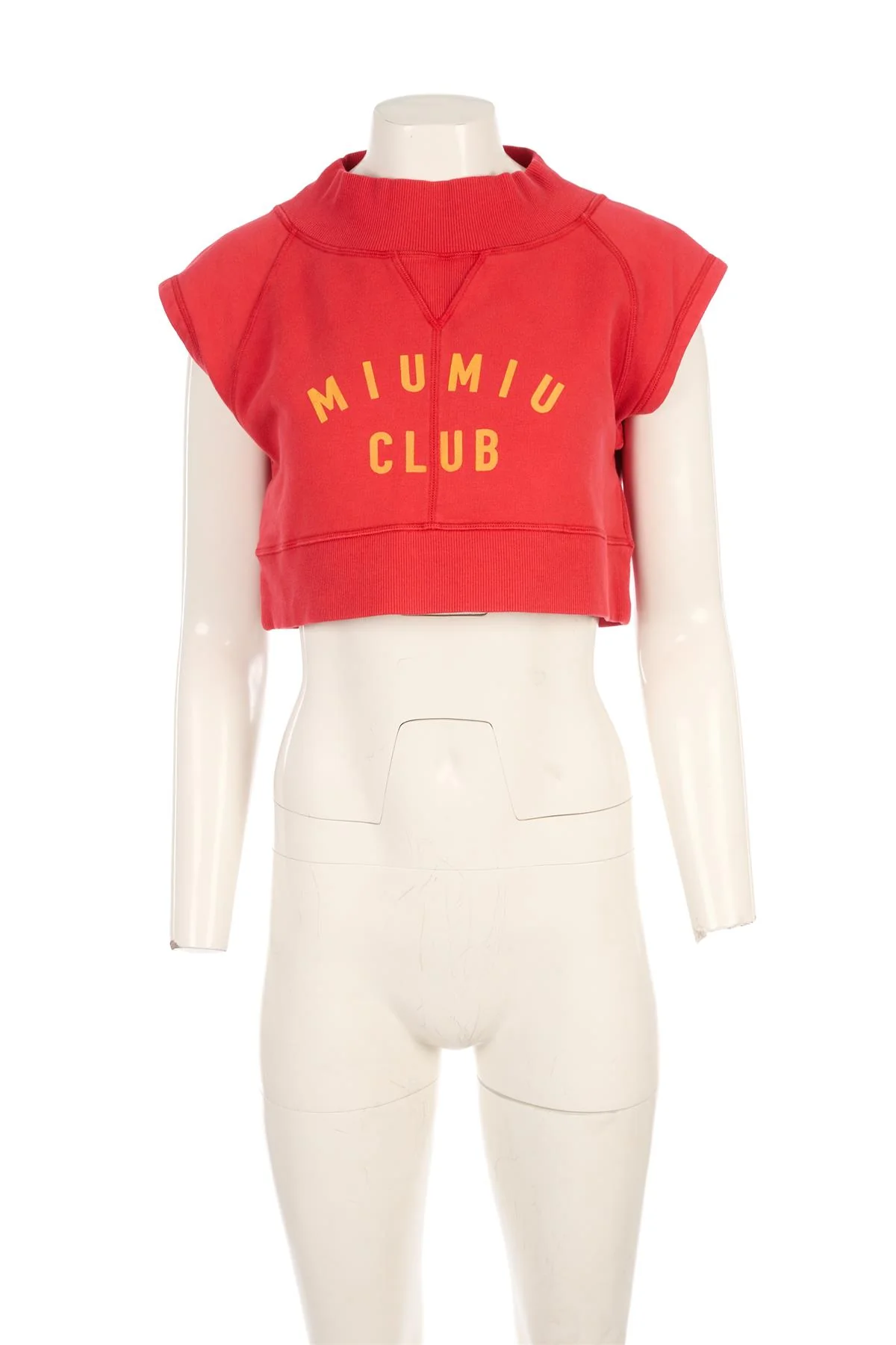MIU MIU RED COTTON TOP MEDIUM - Image 2