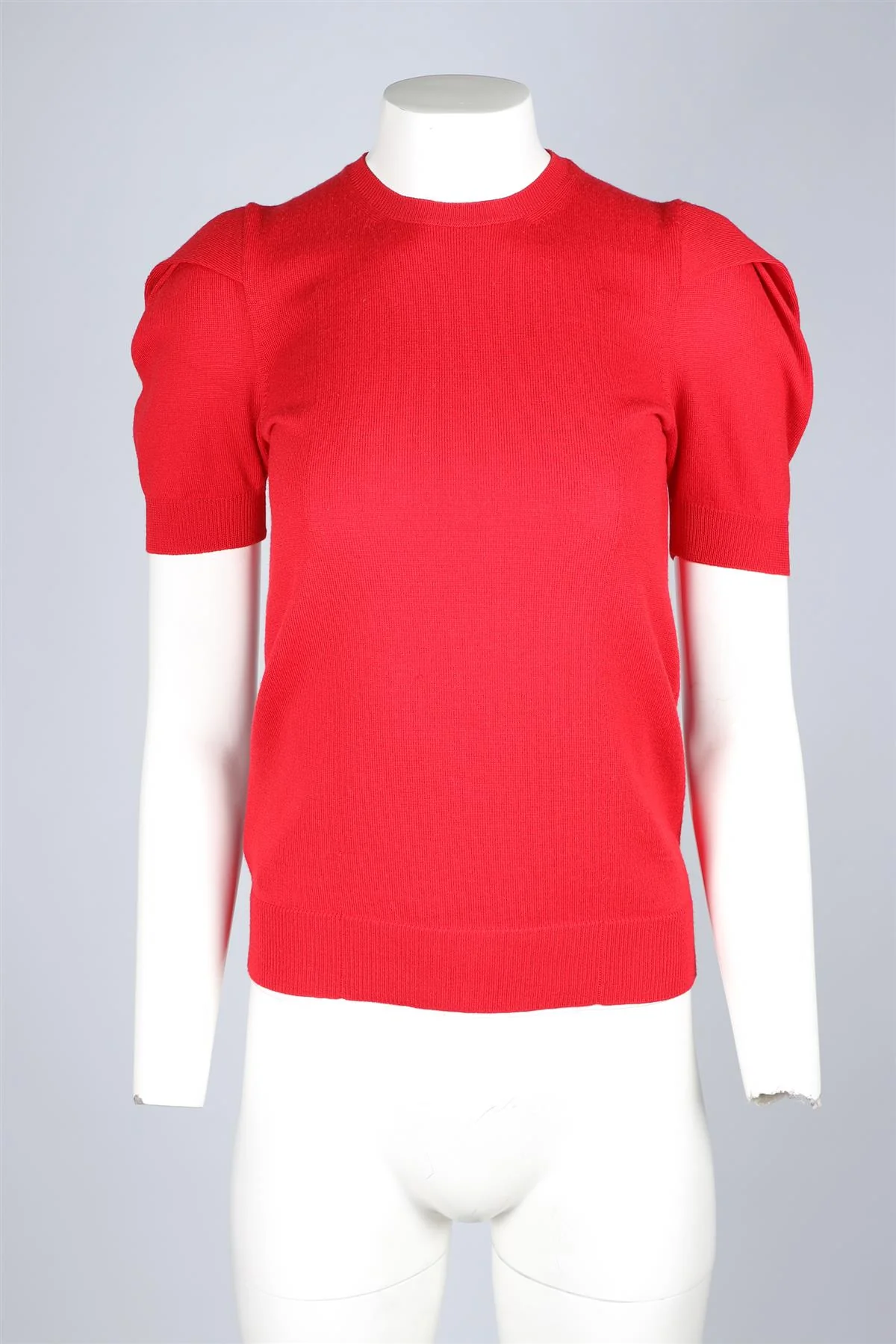 MIU MIU RED WOOL SWEATER IT 36 UK 4 - Image 2