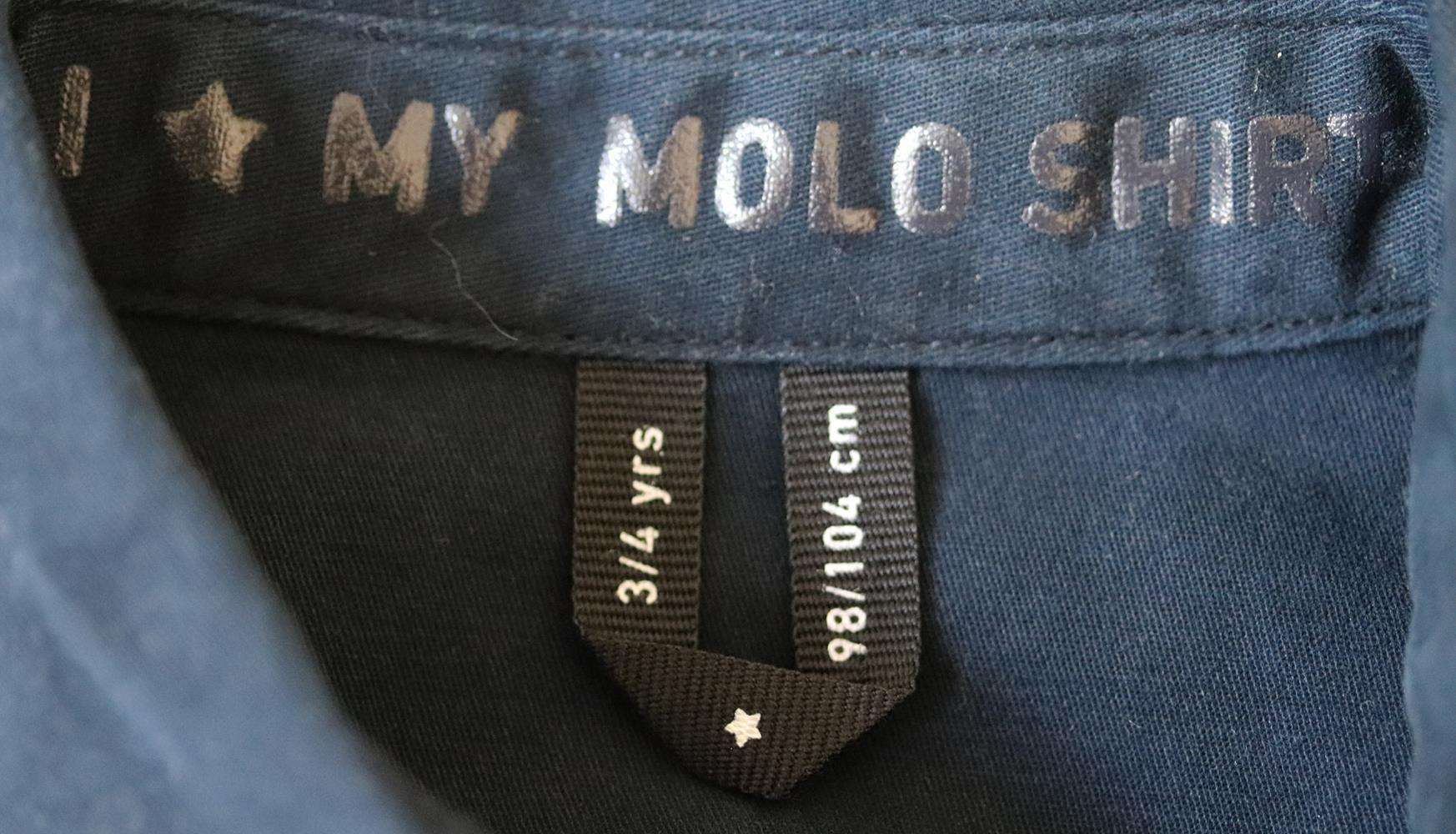 MOLO KIDS BOYS DENIM SHIRT 3-4 YEARS - Image 4