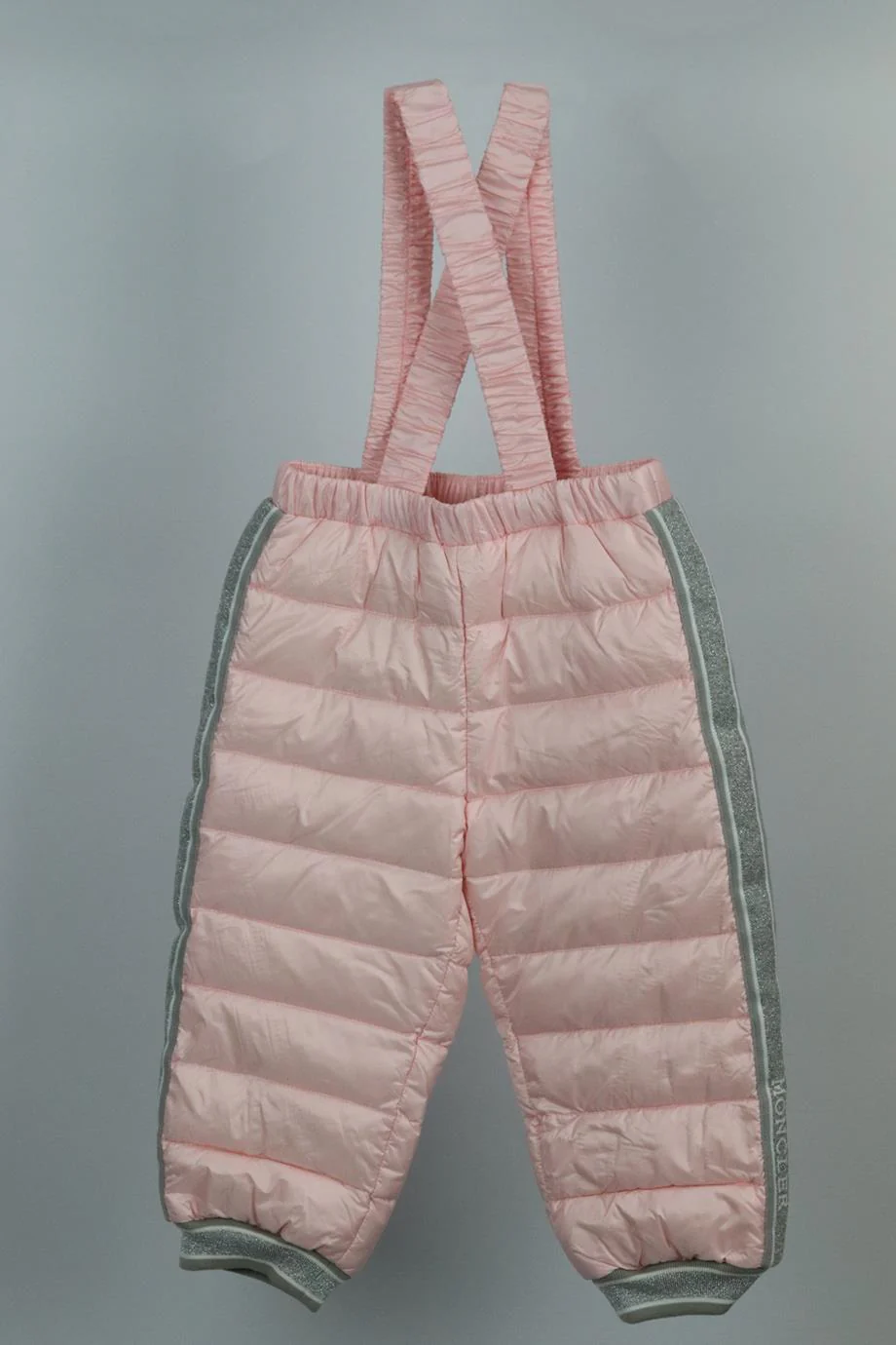 MONCLER BABY GIRLS DOWN PADDED SKI PANTS 18-24 MONTHS - Image 3