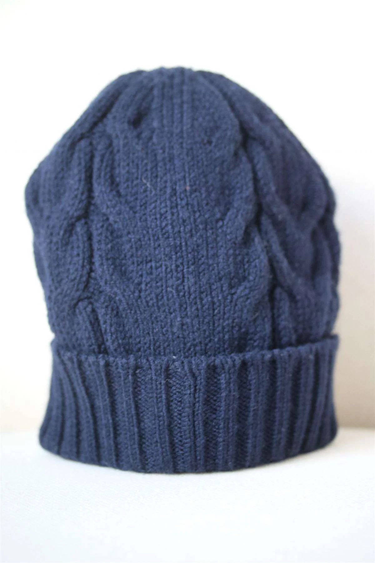 MONCLER BABY WOOL CABLE KNIT HAT XS 12-24 MONTHS - Image 3