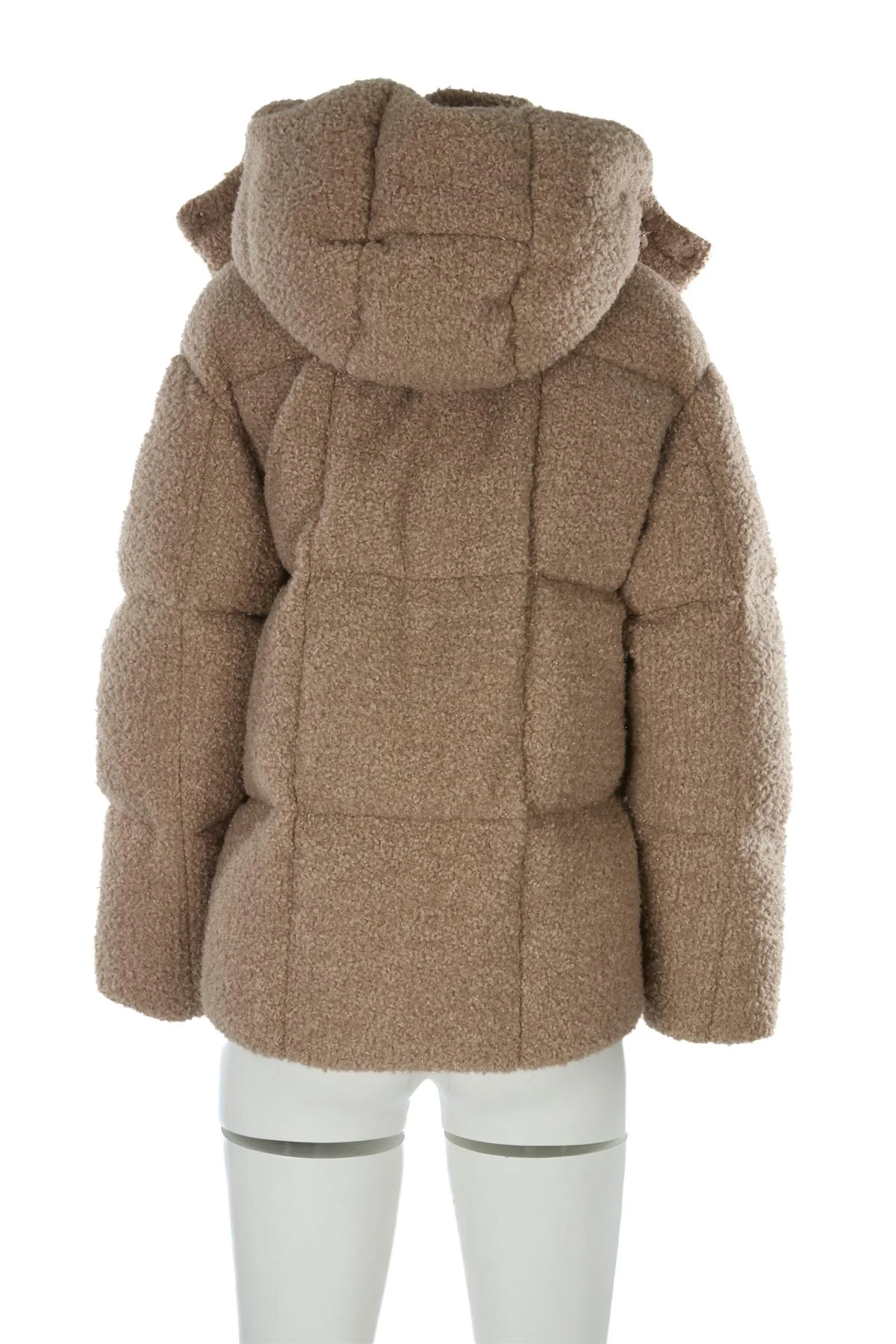 MONCLER BEIGE PARANAS PADDED DOWN JACKET UK 14 - Image 4