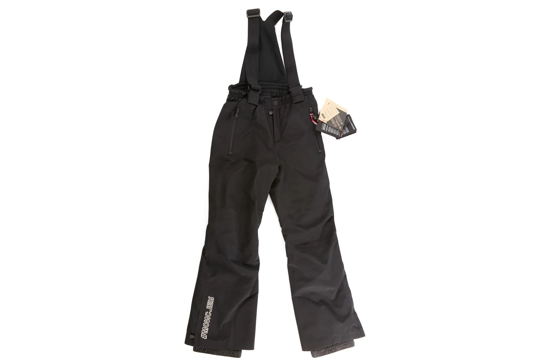 MONCLER BLACK KIDS GIRLS SALOPETTES 12 YEARS - Image 2