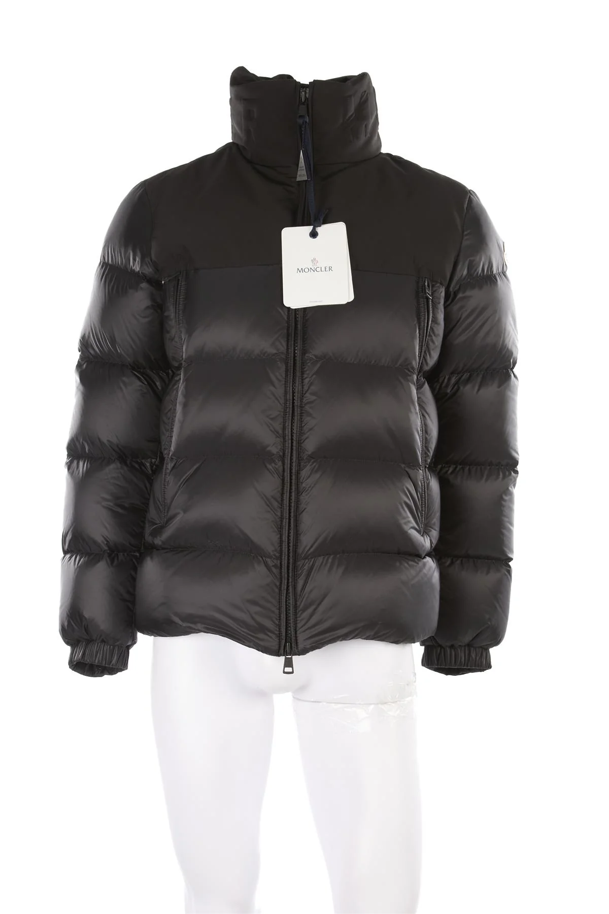 MONCLER BLACK MEN'S PADDED DOWN JACKET LARGE - Image 2