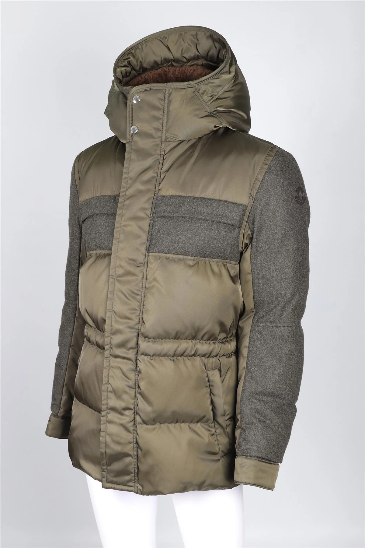 MONCLER GREEN MEN'S PADDED DOWN JACKET LARGE - Image 3