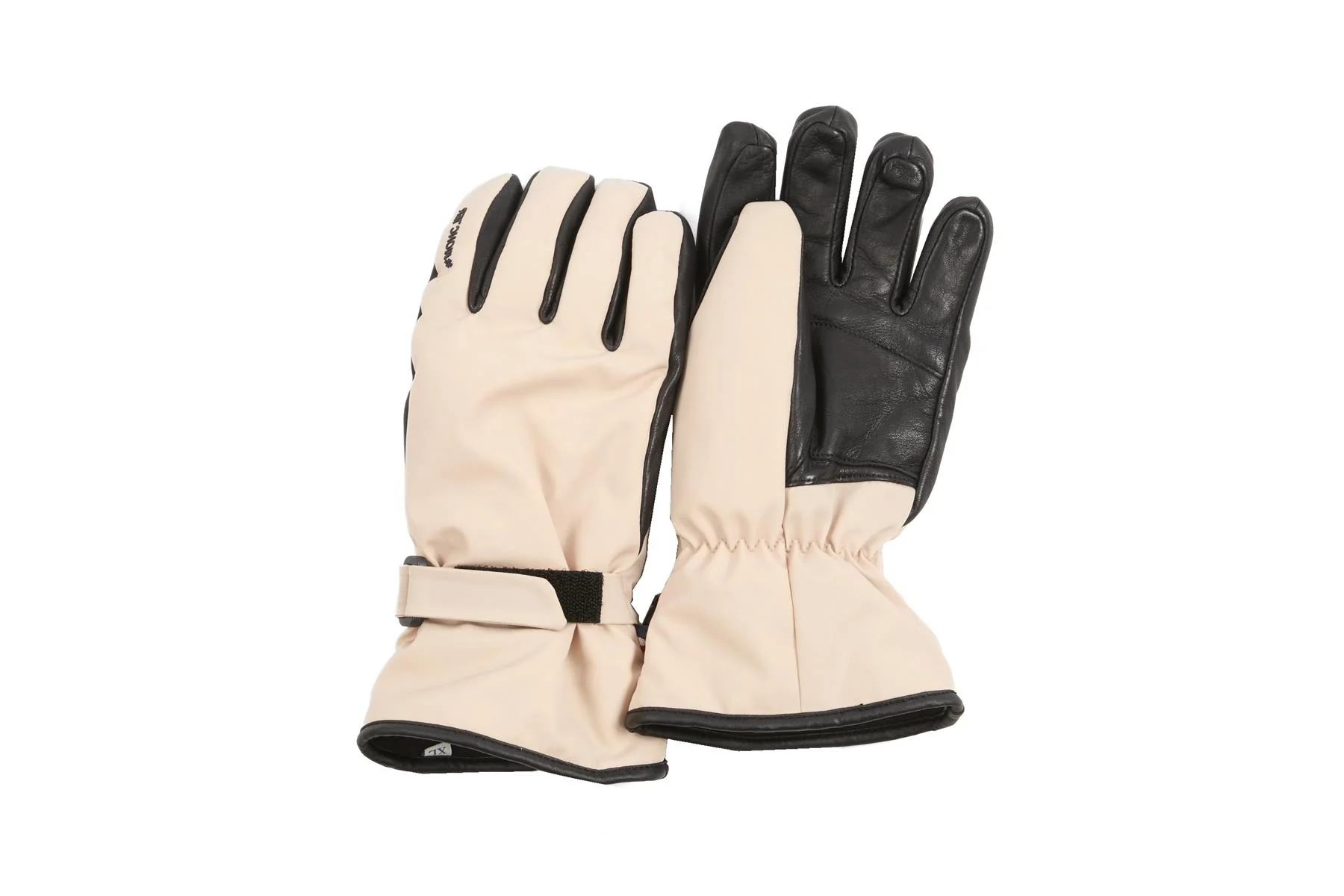 MONCLER GRENOBLE BEIGE KIDS GIRLS SKI GLOVES 12-14 YEARS - Image 4